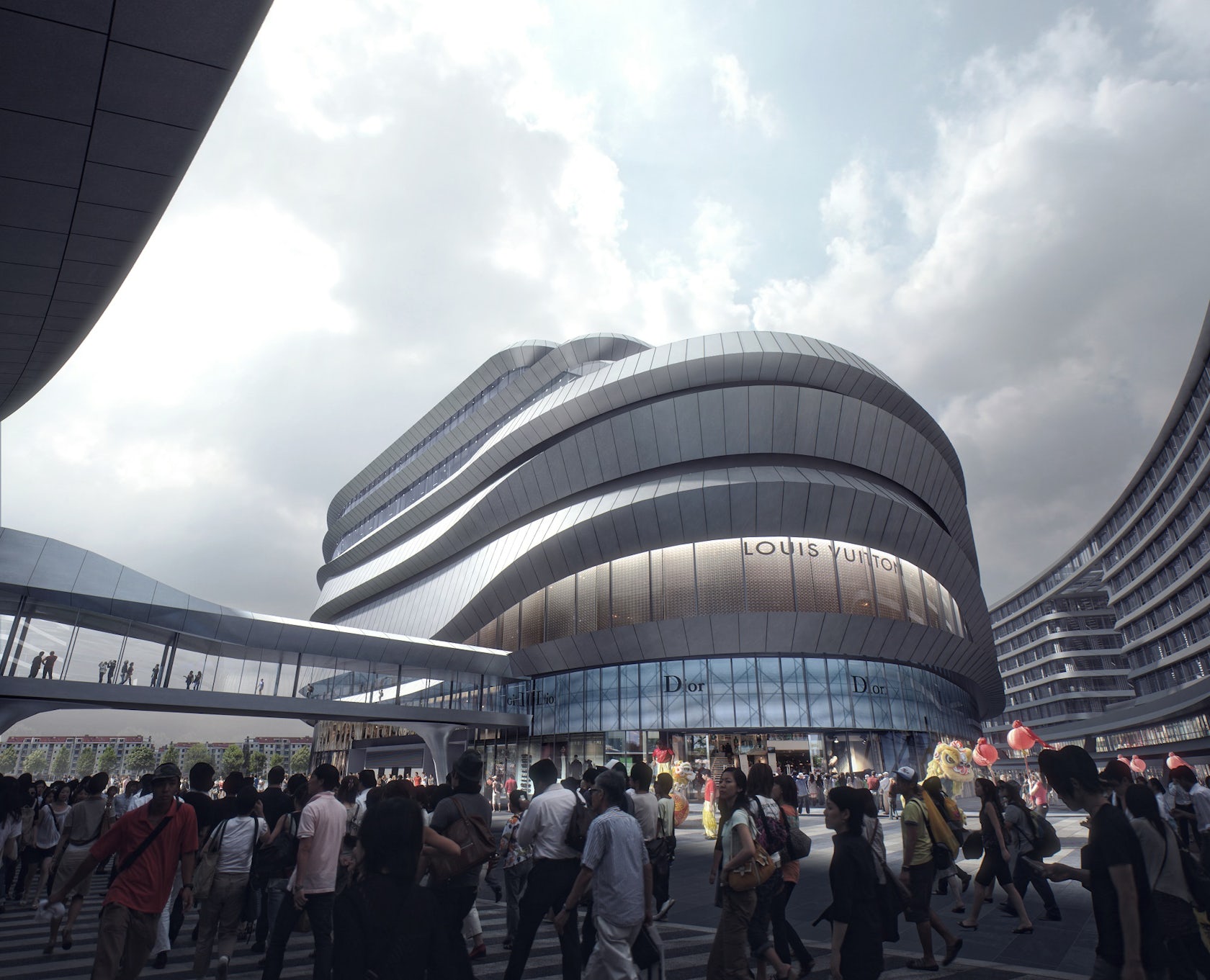 Hongqiao World Centre Gallery, Shanghai by Aedas - Architizer Hongqiao World Centre Gallery, Shanghai by Aedas - Architizer