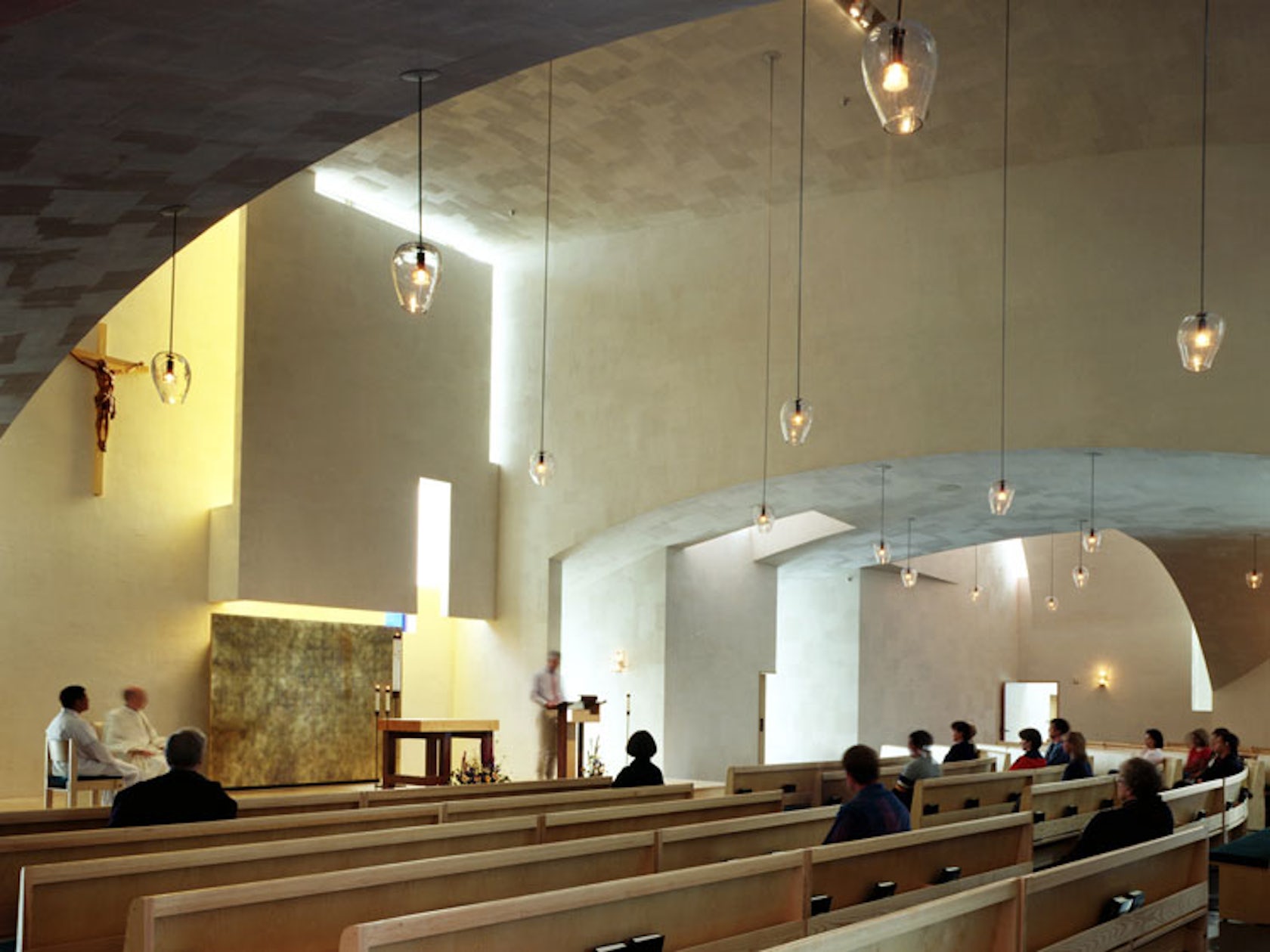modern catholic chapel