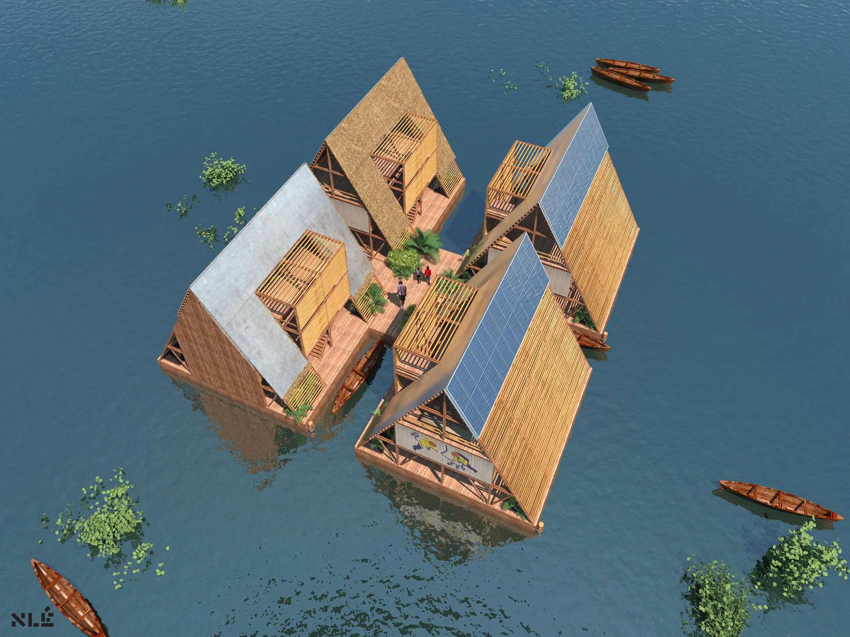 Architecture Step by Step: Makoko Floating School by NLÉ Architects ...