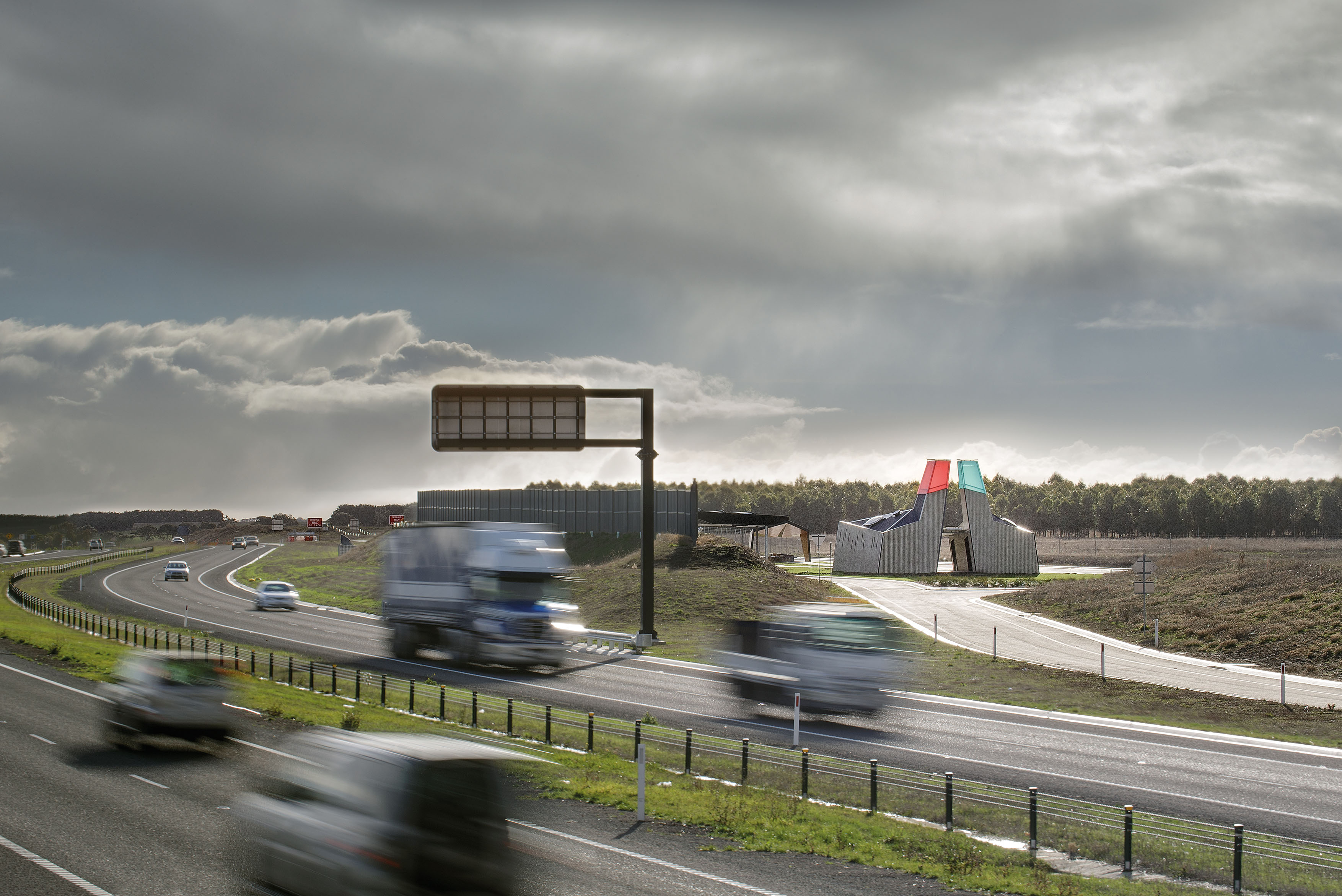 Geelong Ring Road Rest Areas // BKK Architects - Architizer Journal