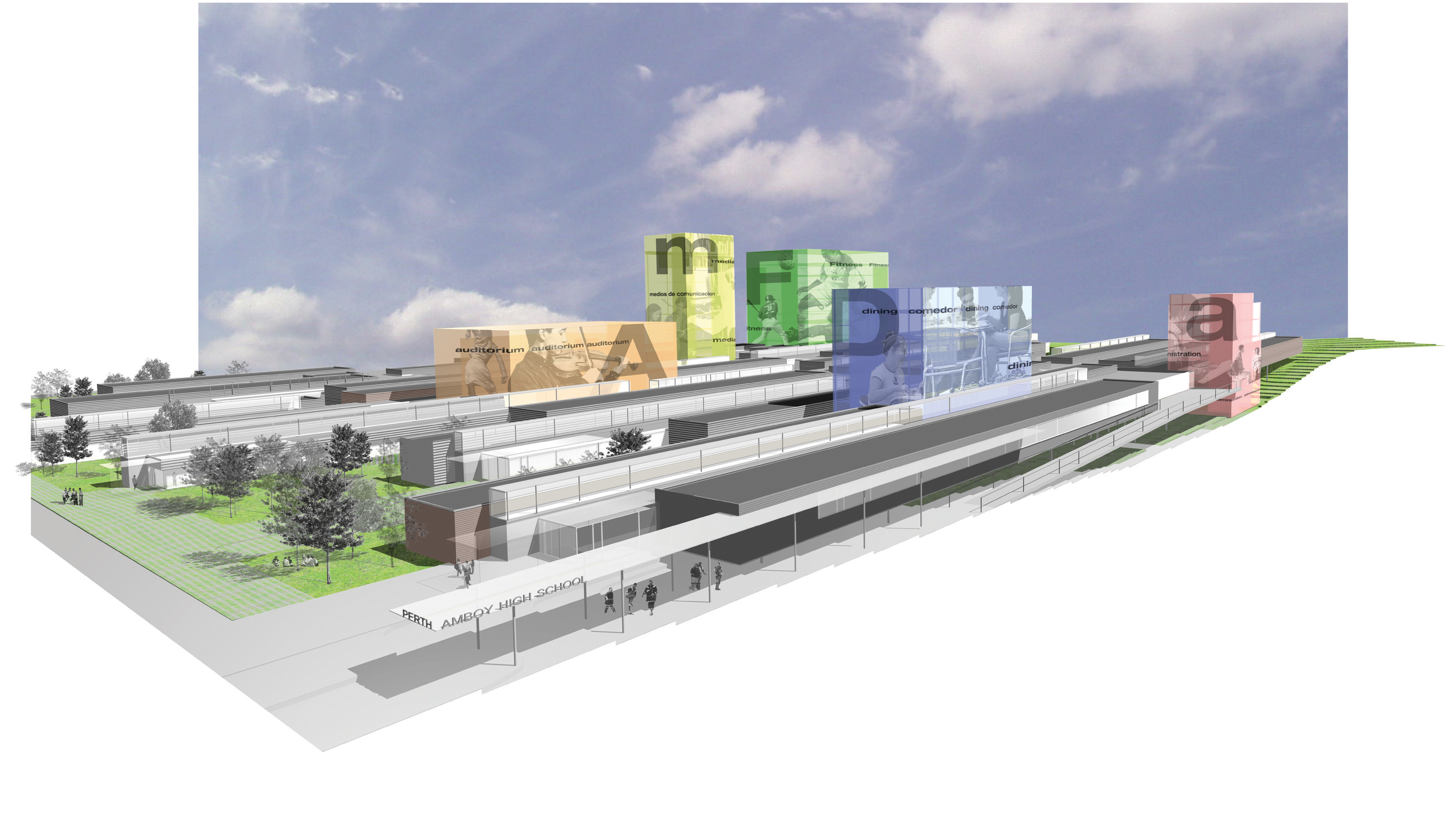 Perth Amboy High School by John Ronan Architects Architizer