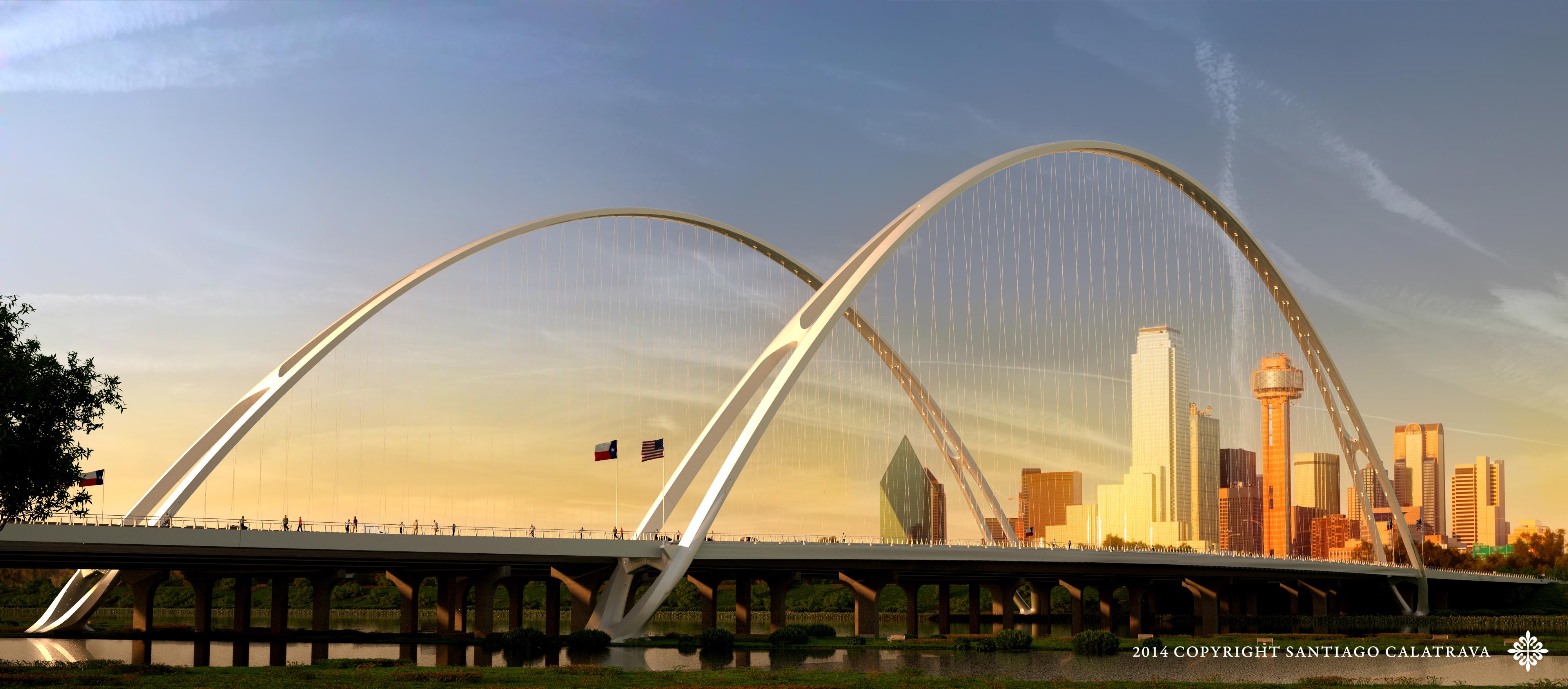 Building Bridges: Santiago Calatrava's Elegant Arches Rise Above 