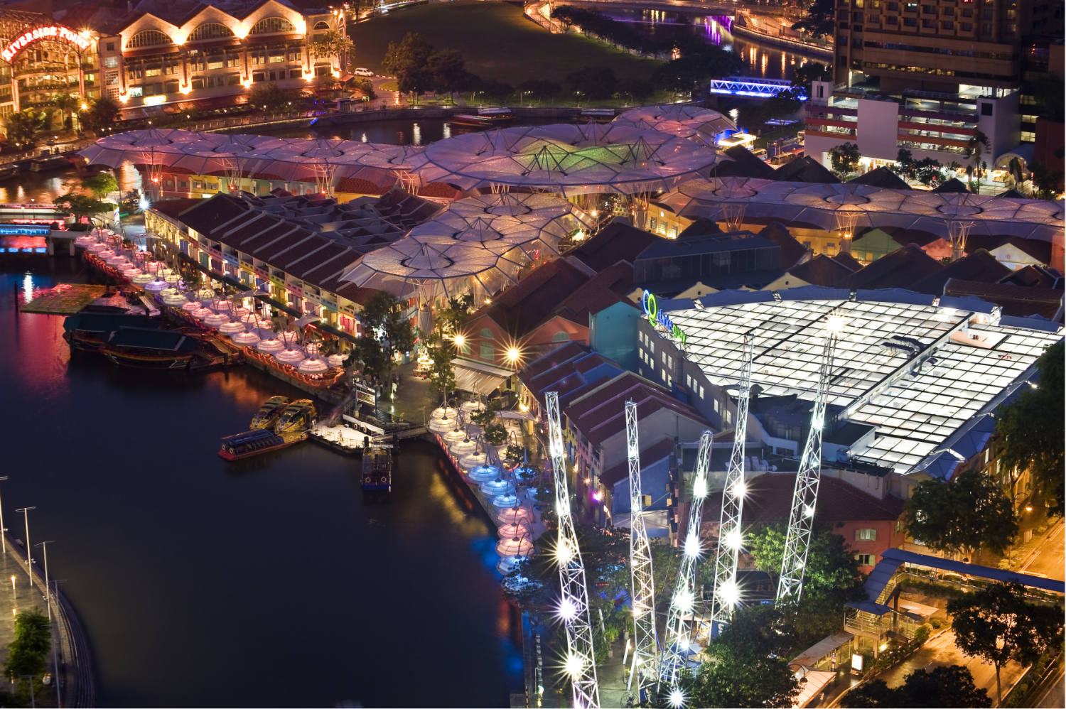 Clarke Quay Redevelopment by SPARK Architizer
