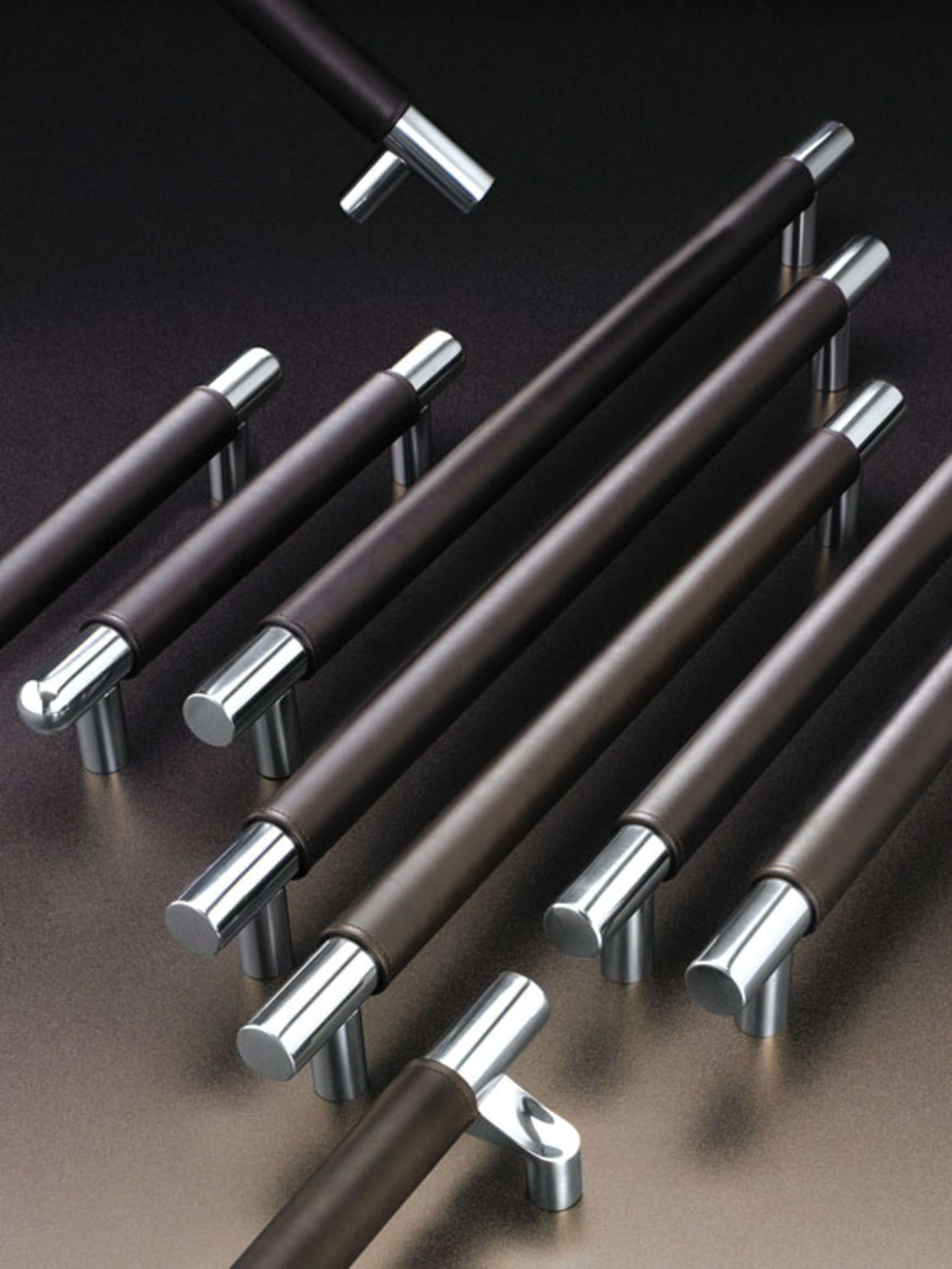 Upholstery Leather Door Pulls