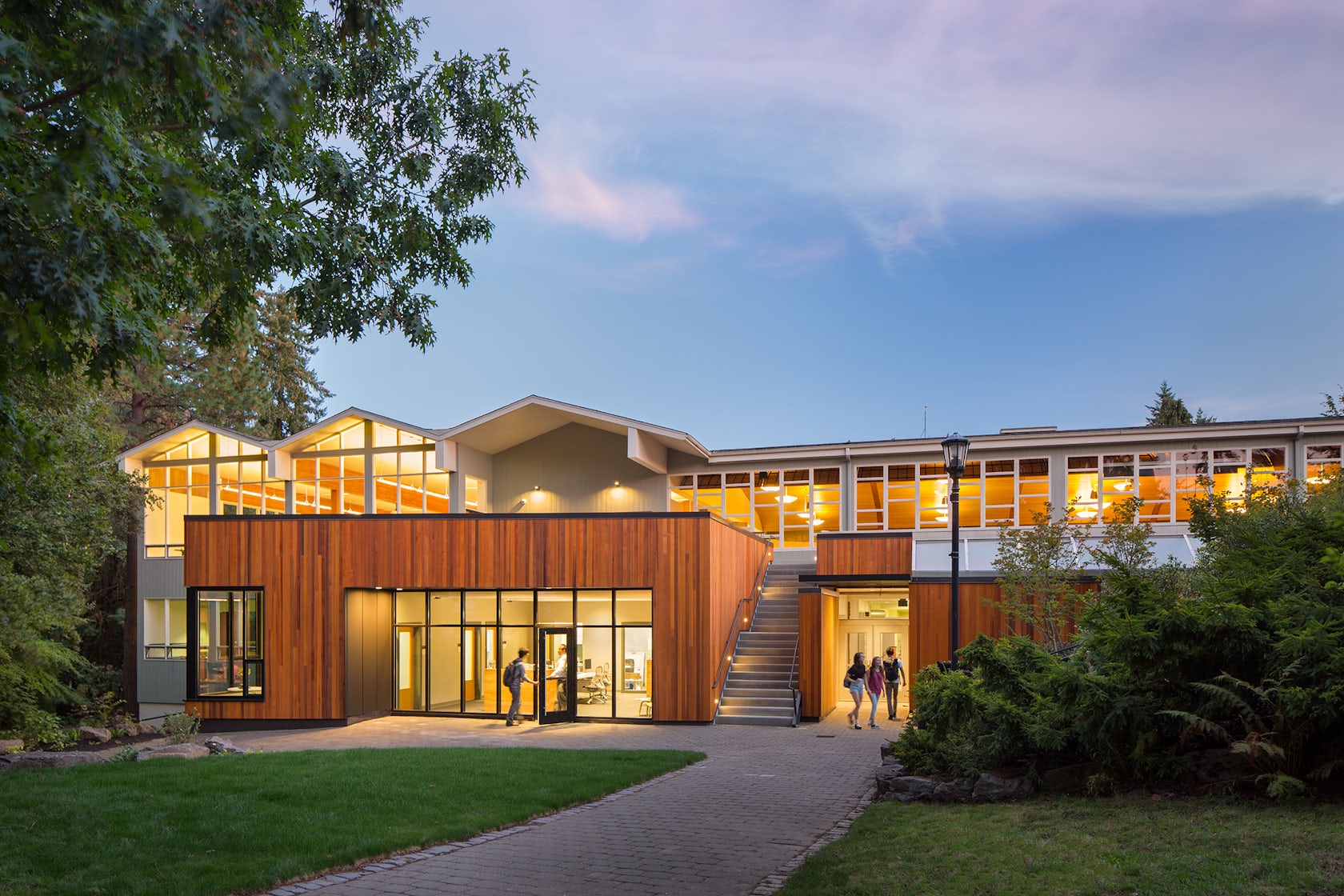 Lewis & Clark College Career Center by Dangermond Keane Architecture