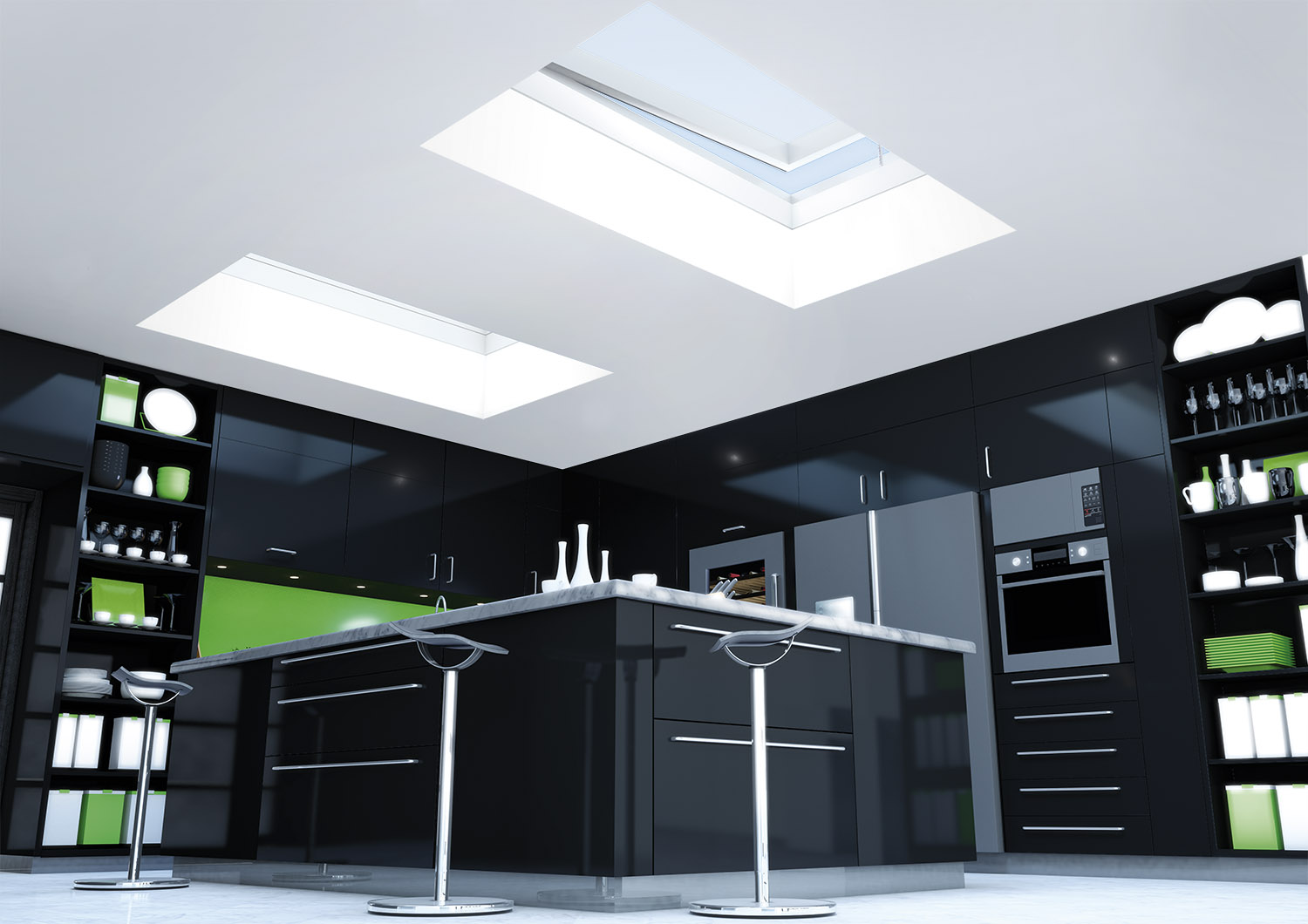 Flat Roof Window Type F