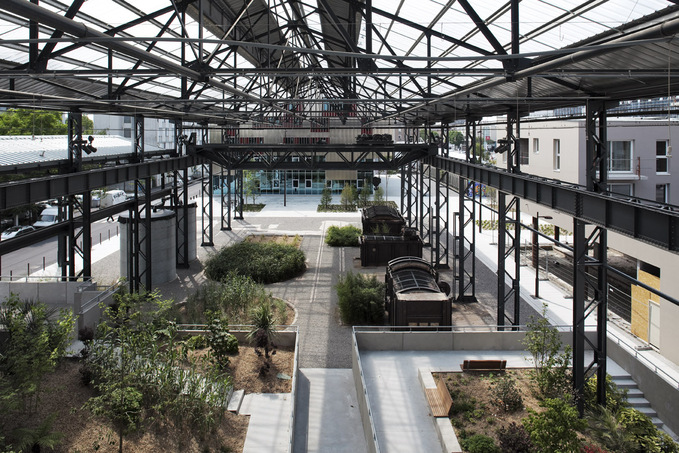 пьер жесткофф ландшафтный архитектор. ландшафт парк дуйсбург норд. озеленение промышленных предприятий. цветочная теплица. индустриальный сад.