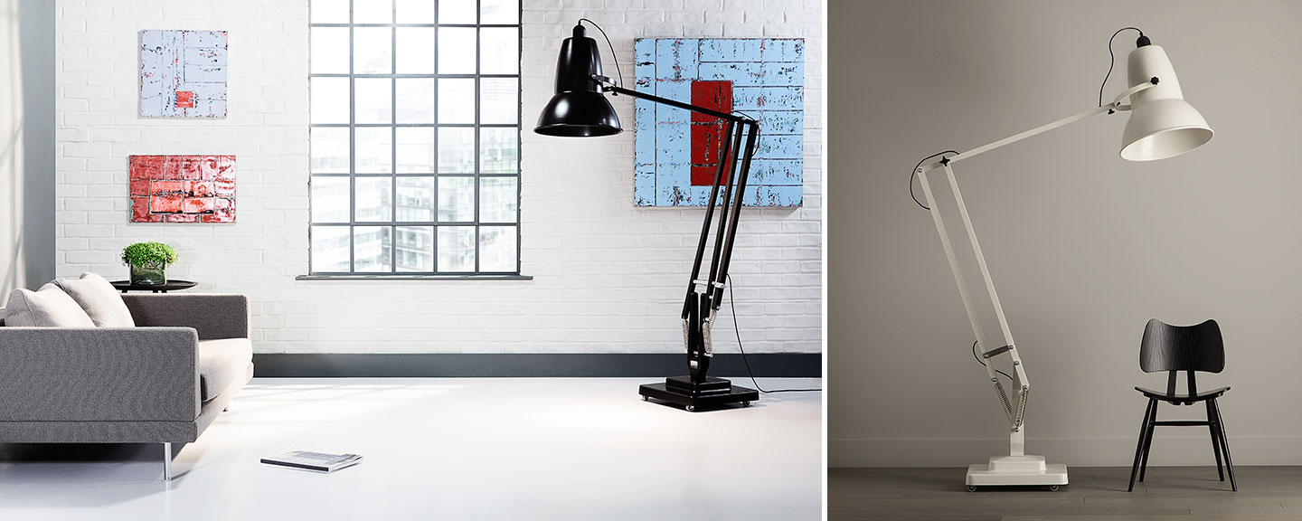 anglepoise lamp materials