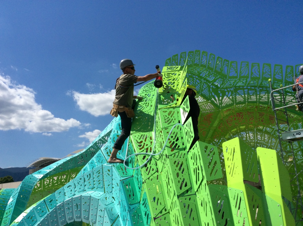 Pleated Inflation by MARC FORNES / THEVERYMANY - Architizer