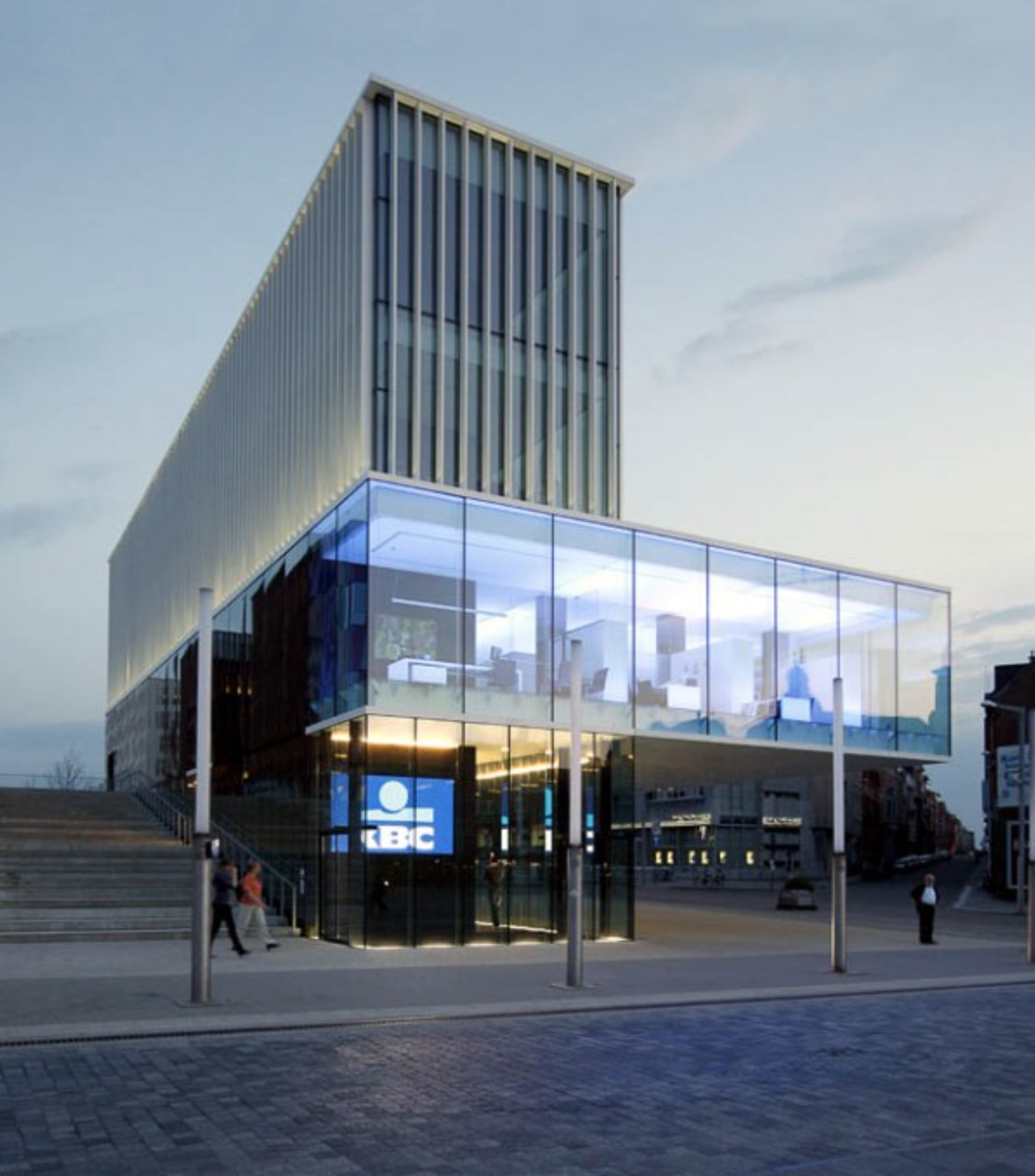 KBC OFFICE LEUVEN by Binst Architects Architizer