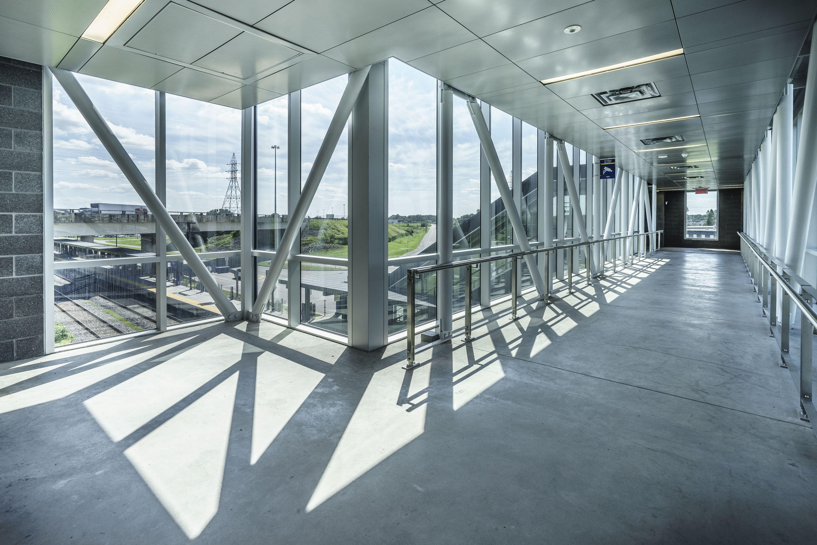 Train de l'Est Repentigny station by COBALT architectes Architizer