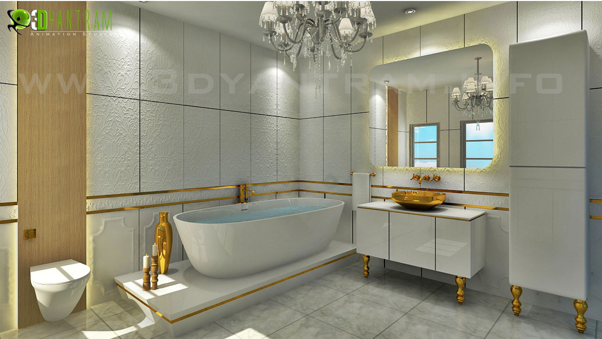 Bathroom Interior Design by Interior 3D Rendering - Architizer