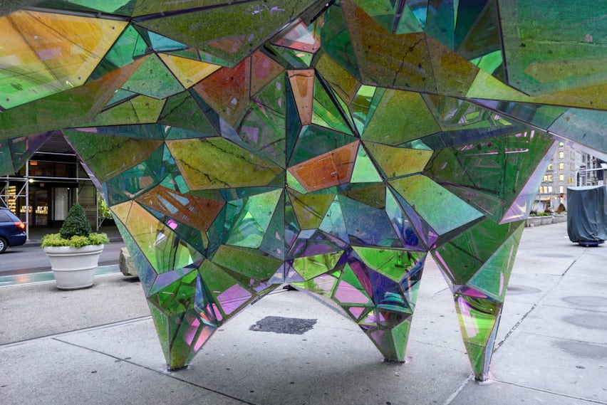 Kaleidoscopic: 7 Mesmerizing Dichroic Glass Structures - Architizer Journal