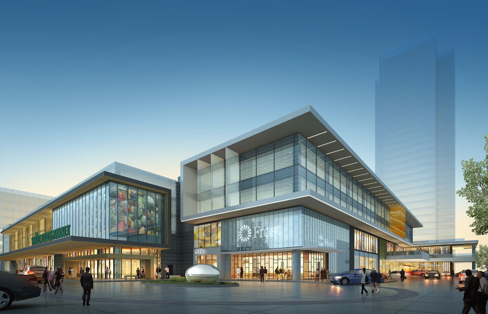 Architectural Commercial Rendering by Purest 3D Studios - Architizer