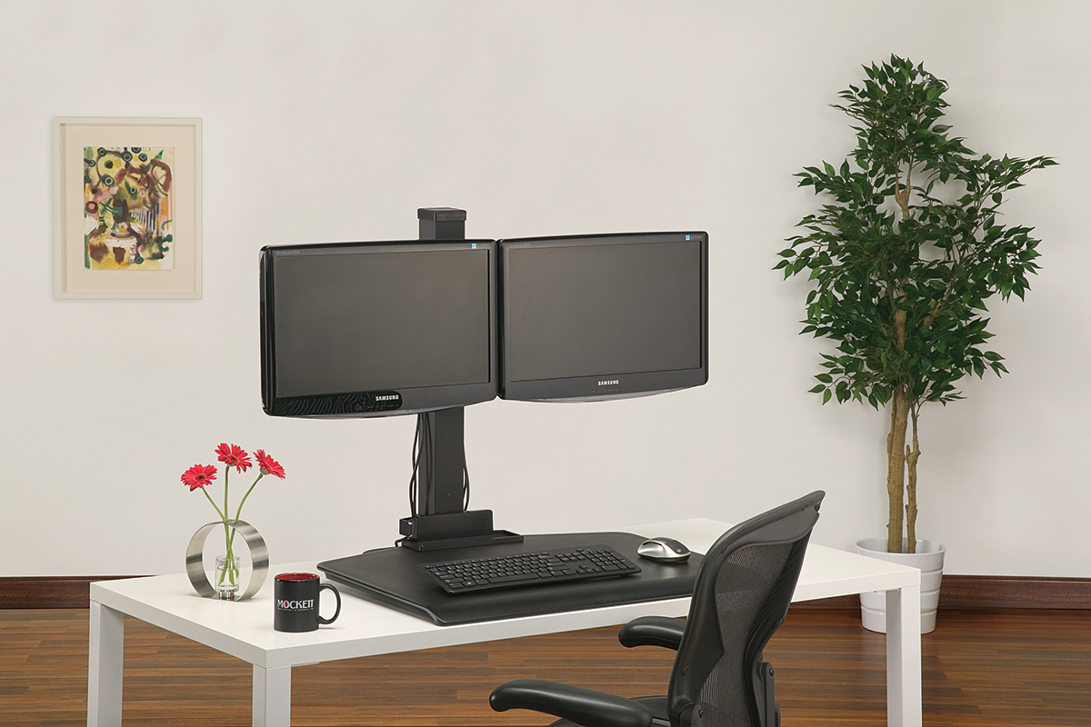 WS1-90 - Sit/Stand Workstation Caddy