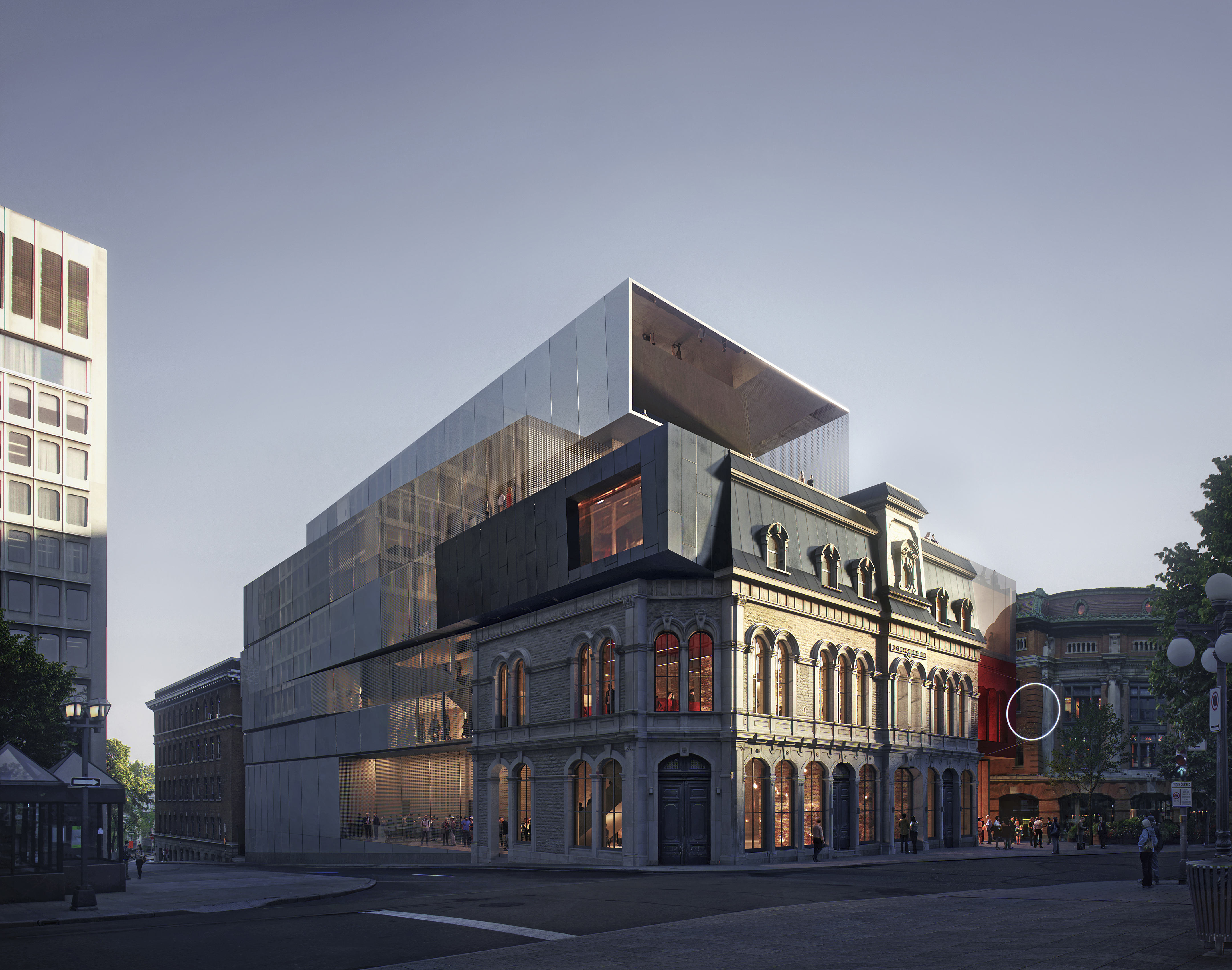 ANNEMARIE EDWARD SCIENCE BUILDING AT JOHN ABBOTT COLLEGE by Saucier