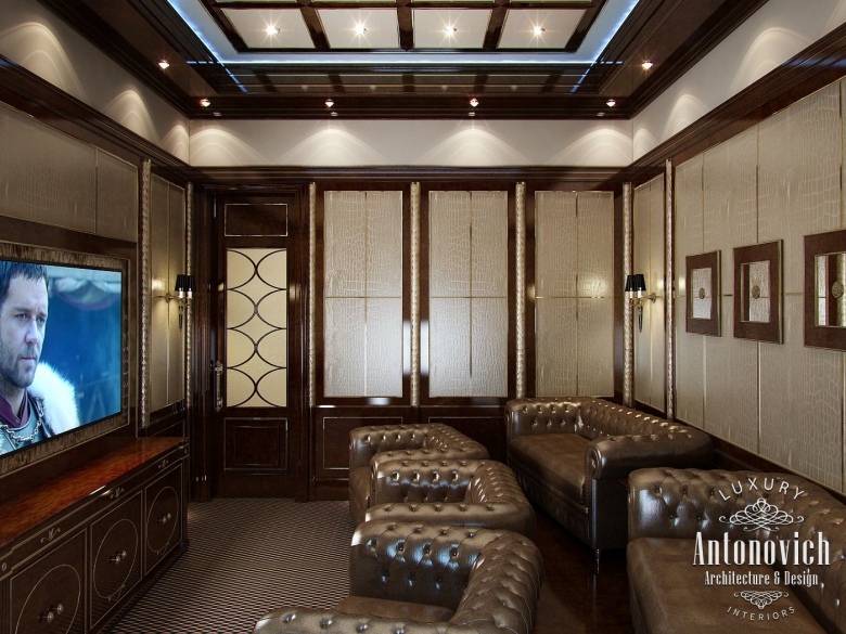 Home theater interior design from Katrina Antonovich by LUXURY ...