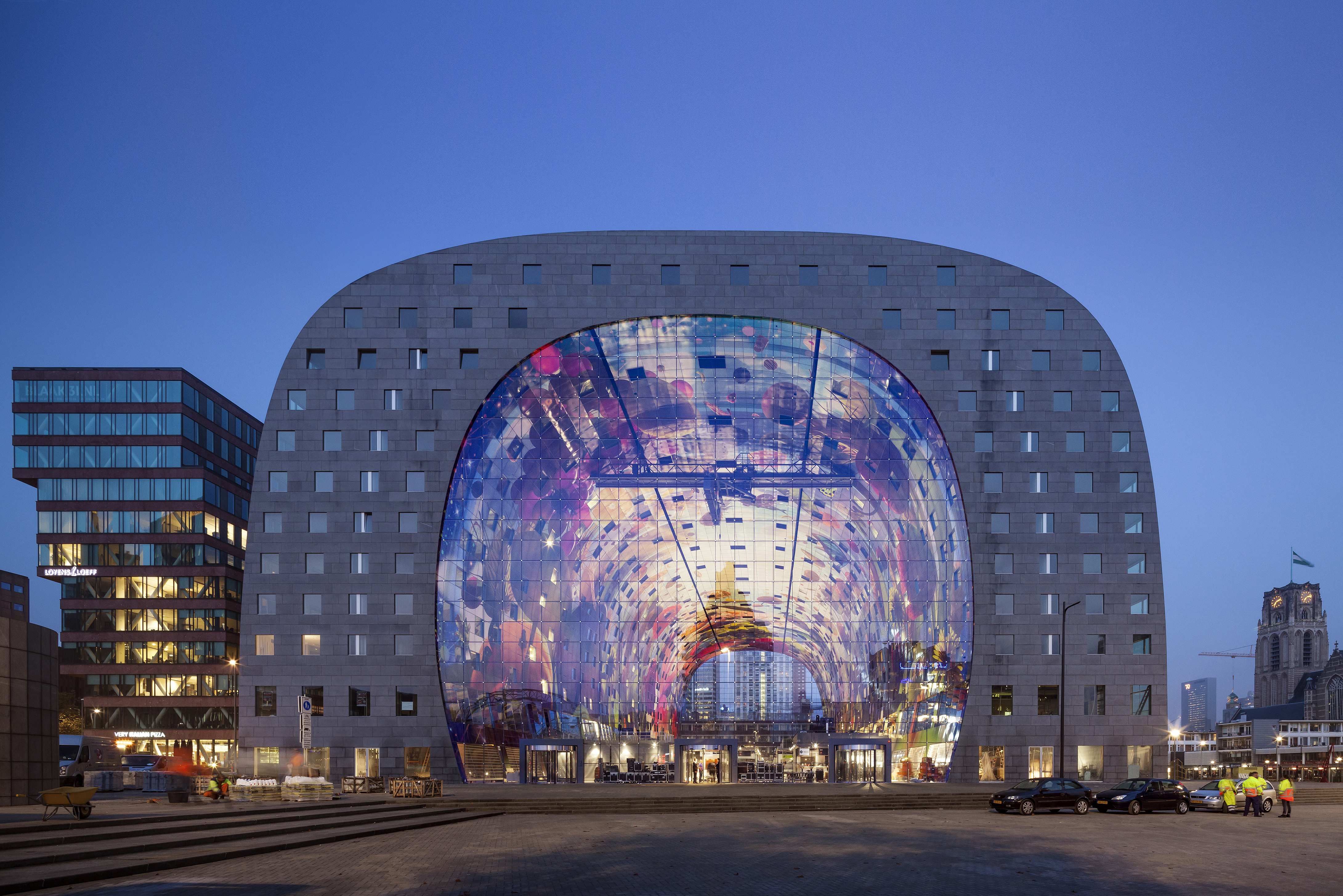 Интересные центры. Рынок в Роттердаме Markthal. Markthal Роттердам, Нидерланды. Market Hall в Роттердаме. MVRDV Роттердам.