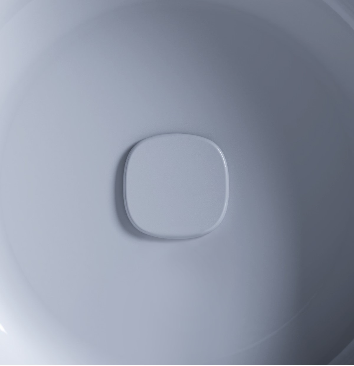Metamorfosi Sink Drain w. White Ceramic Cover