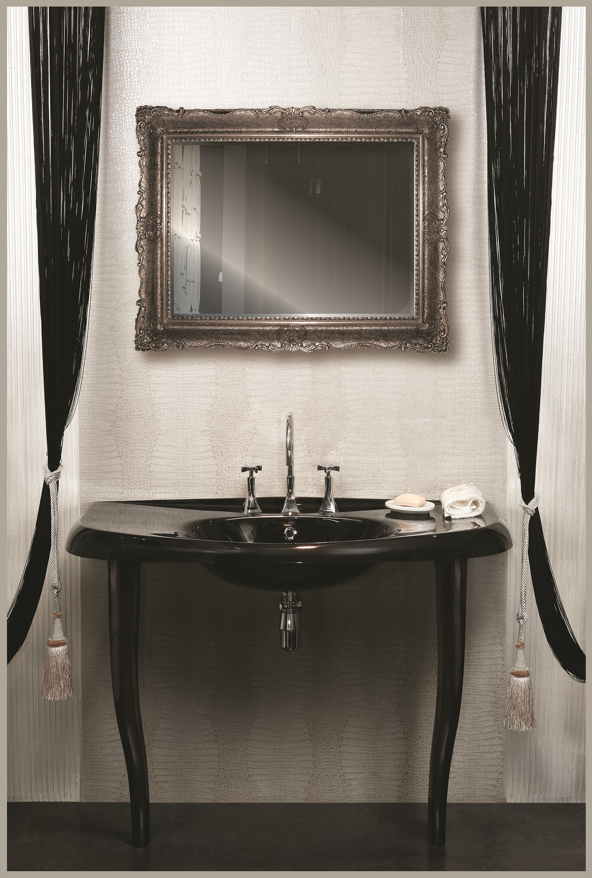 Aquatica Nostalgia-Black EcoMarmor™ Lavatory