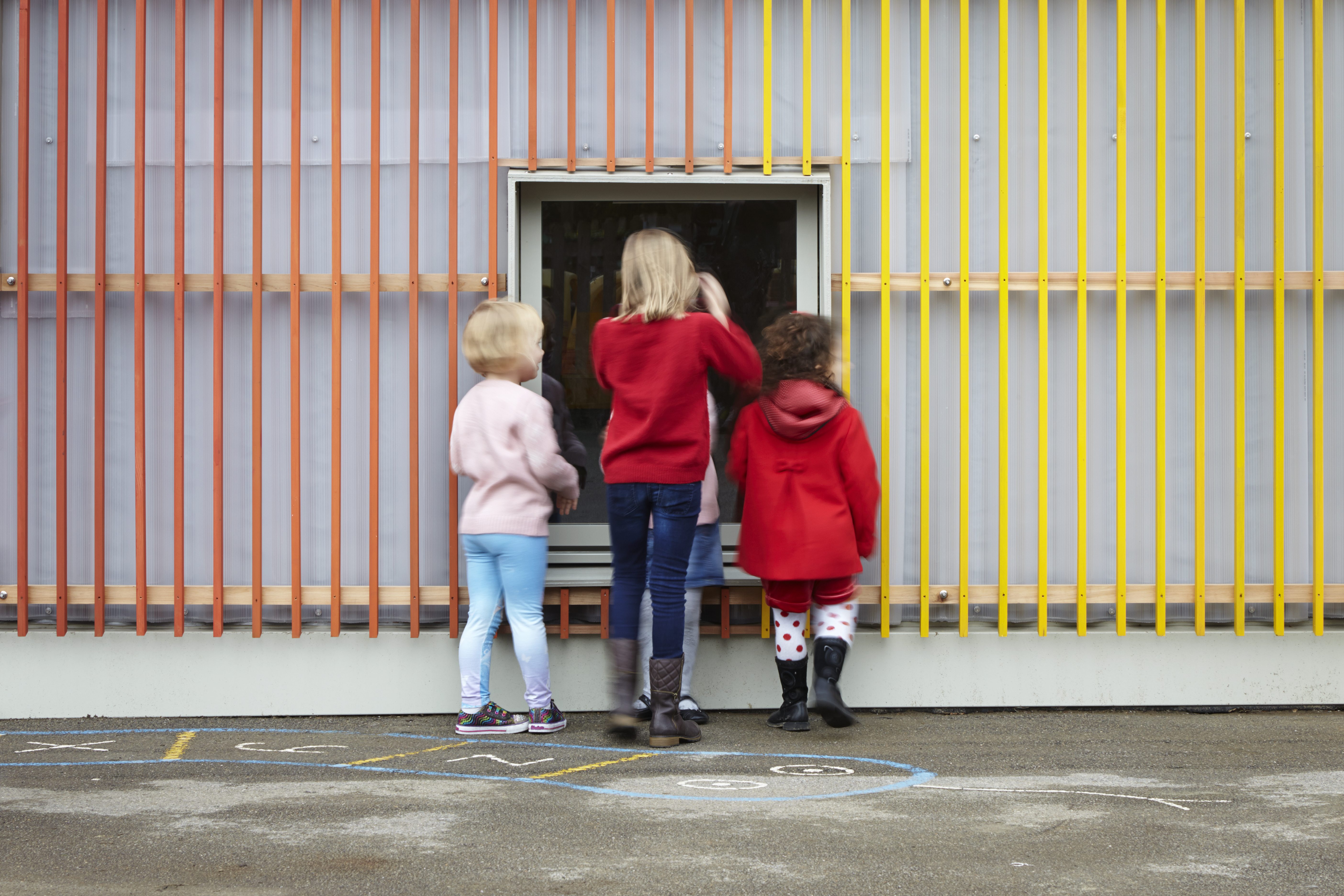 Little halls. Llwyncelyn Infant School, Porth (2011). Infant School.