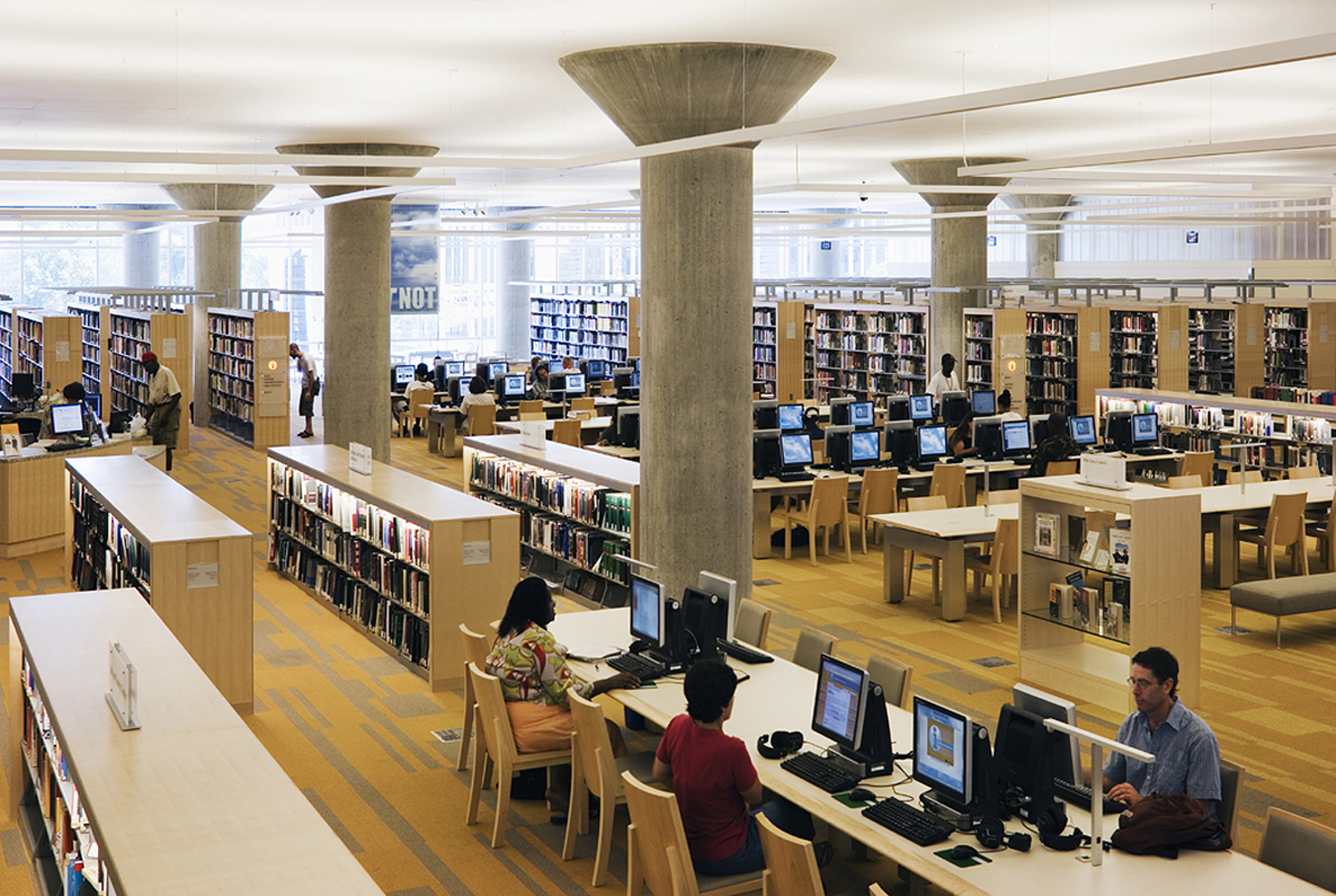 Minneapolis Central Library (Lighting Design) by Pelli Clarke