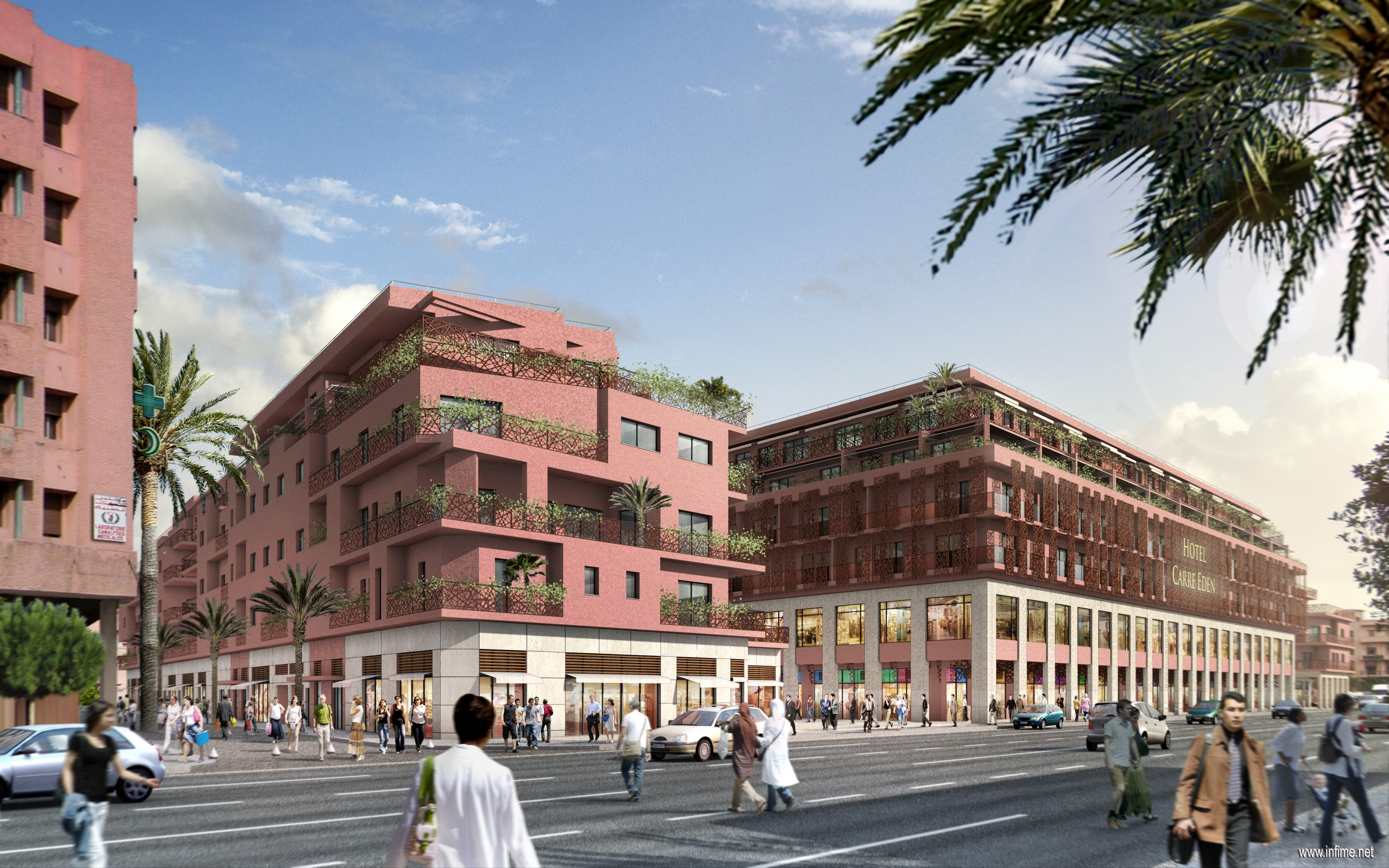 Carré Eden, Marrakech by DGLA Architecture Architizer