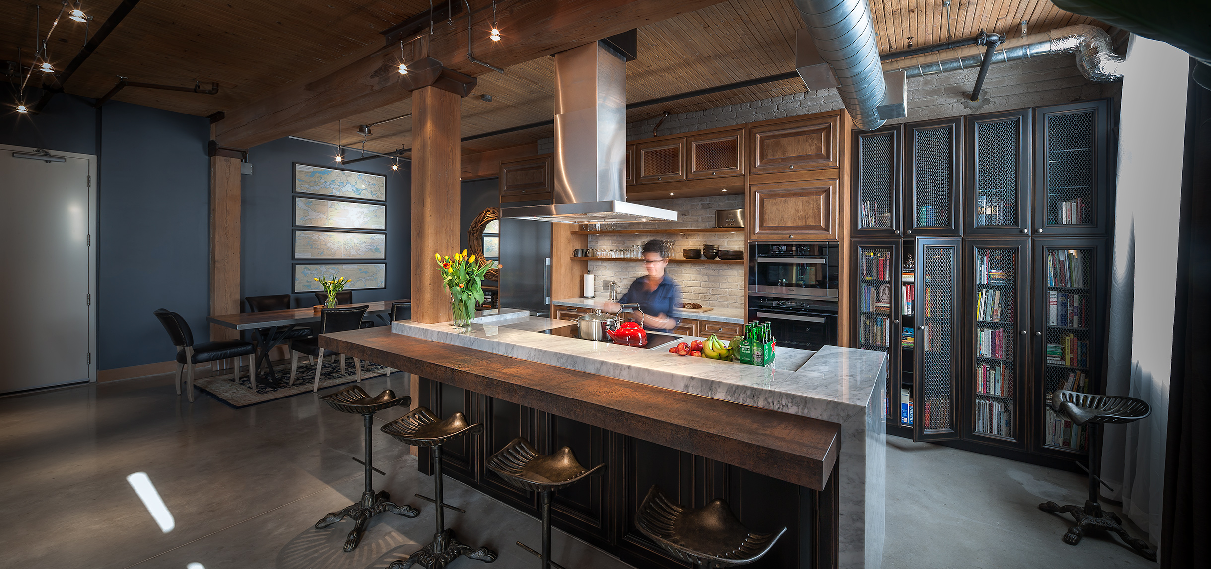 Transitional East End Kitchen by Yorkville Design Centre Architizer