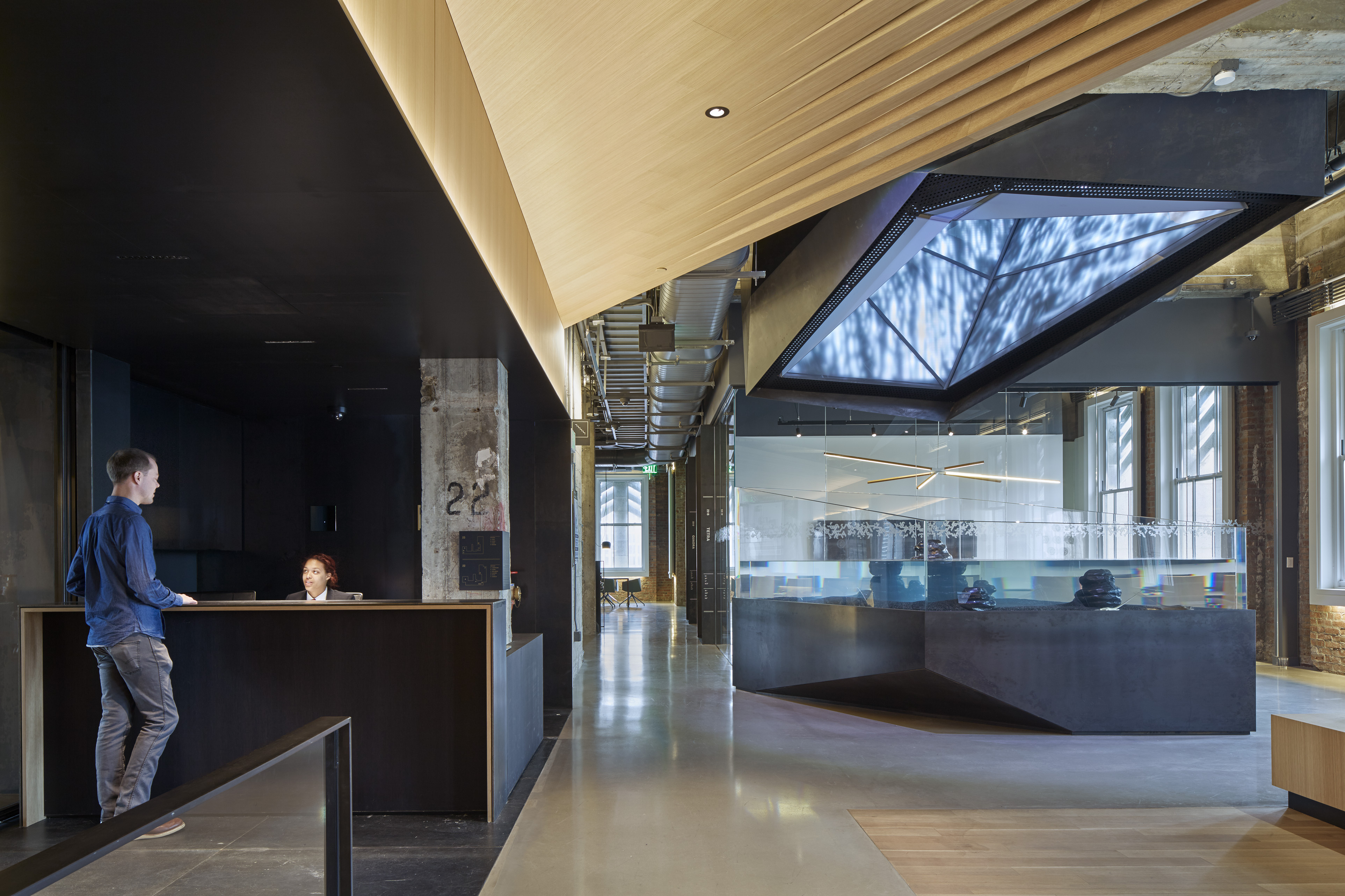 Bloomberg R+D Tech Hub by IwamotoScott Architecture - Architizer