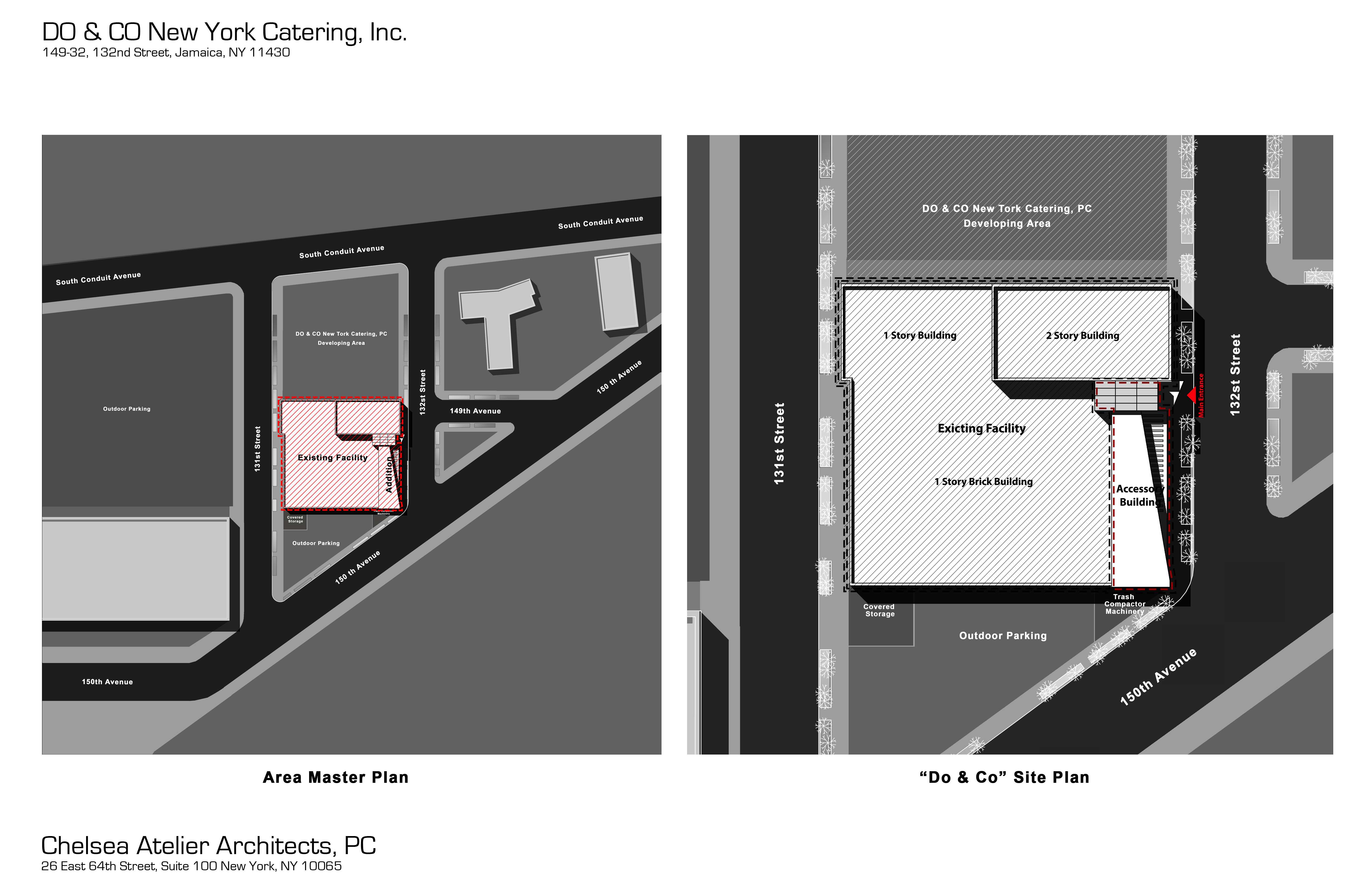 DO & CO New York Catering, Inc. by Chelsea Atelier Architect, PC