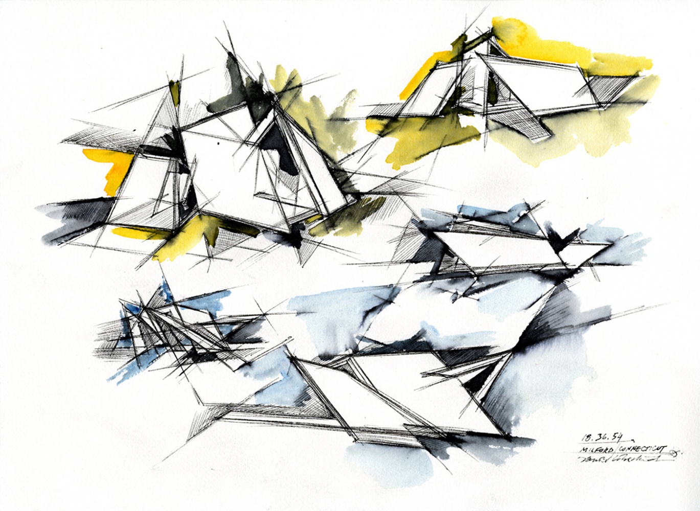 The crucible of design  sketching with Daniel Libeskind