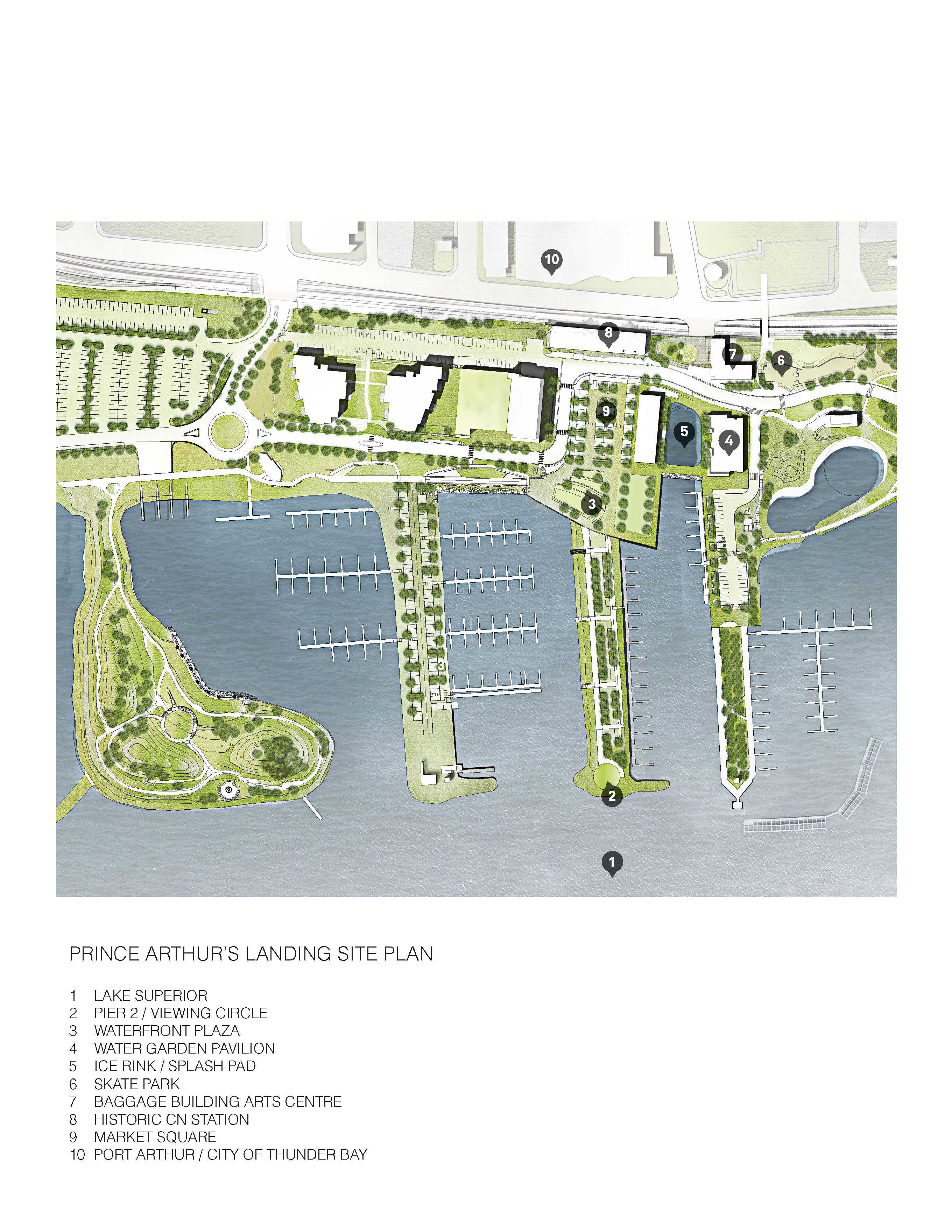 Prince Arthur's Landing by Brook McIlroy Inc. Architizer