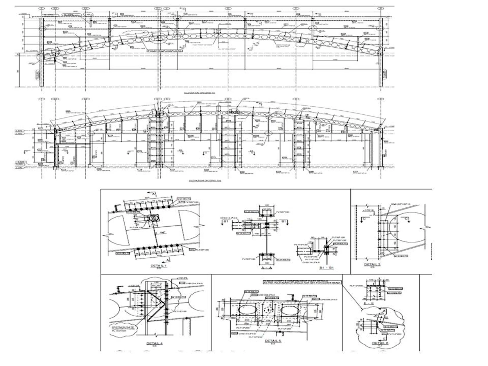 Developing Steel Detailing Structure for Railway Station Depot using Tekla by Hitech CADD Services - Architizer