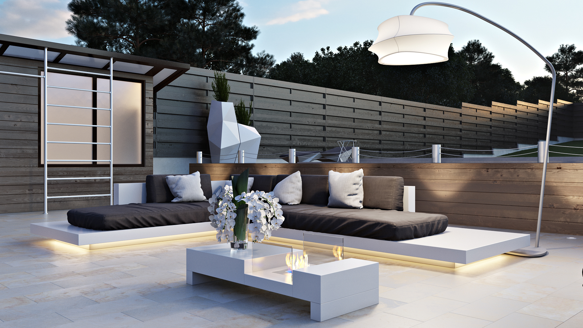 3D architectural render of exterior by Archicgi - Architizer