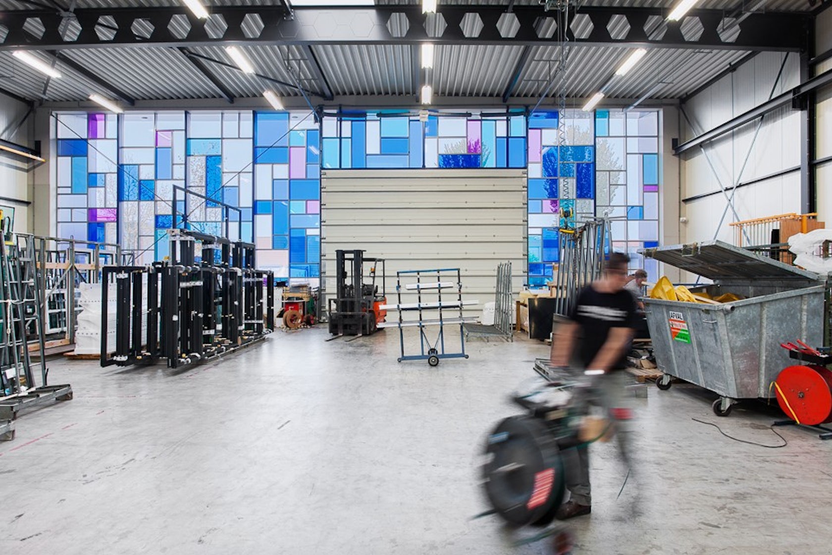 Factory window frames, Opmeer by Jeroen de Nijs bni Architect-Interior ...