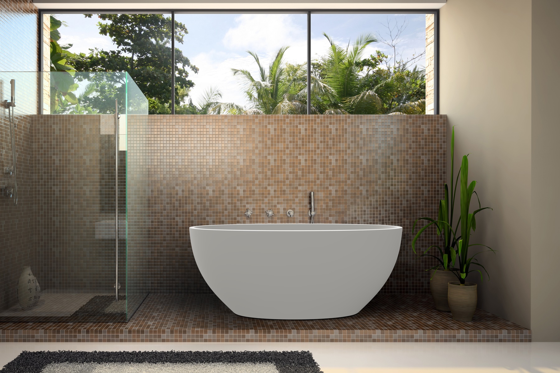 Aquatica Sensuality Mini Freestanding AquaStone Bathtub