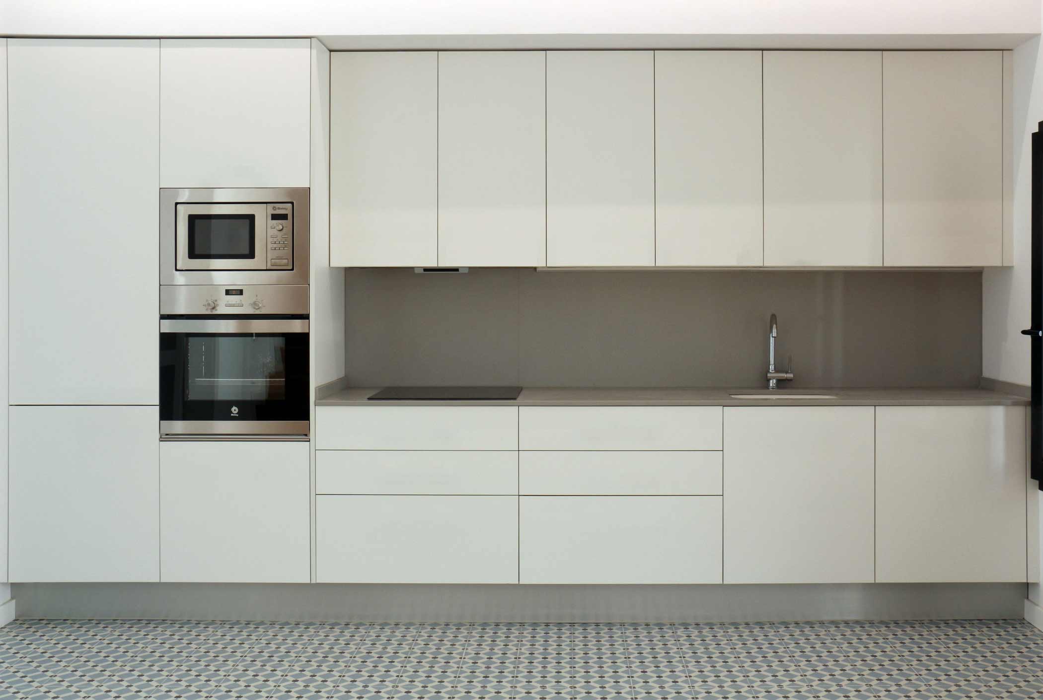 фото современных кухонь без ручек