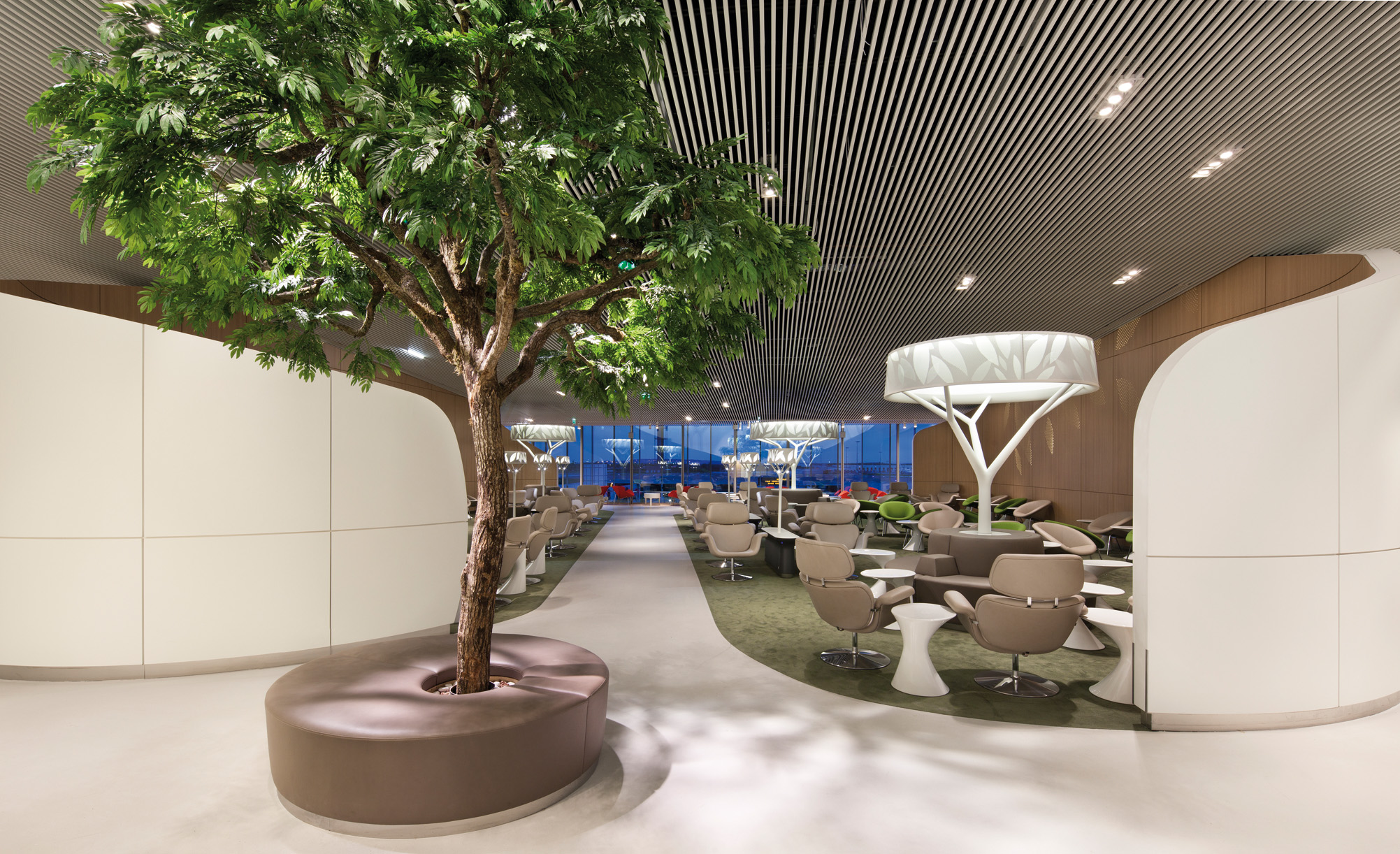VIP Airport Lounge by SLA Architecture - Architizer