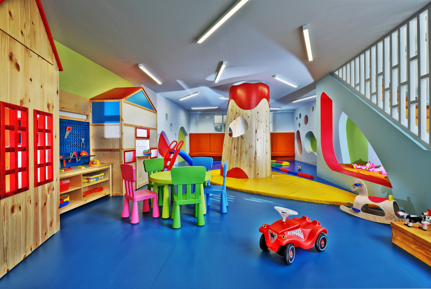 Игровое пространство в детском саду