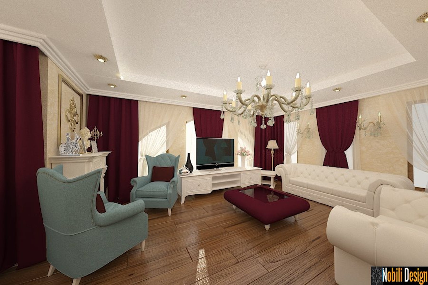 Interior design with classic Italian furniture - Nobili Interior Design by  Nobili Interior Design - Architizer