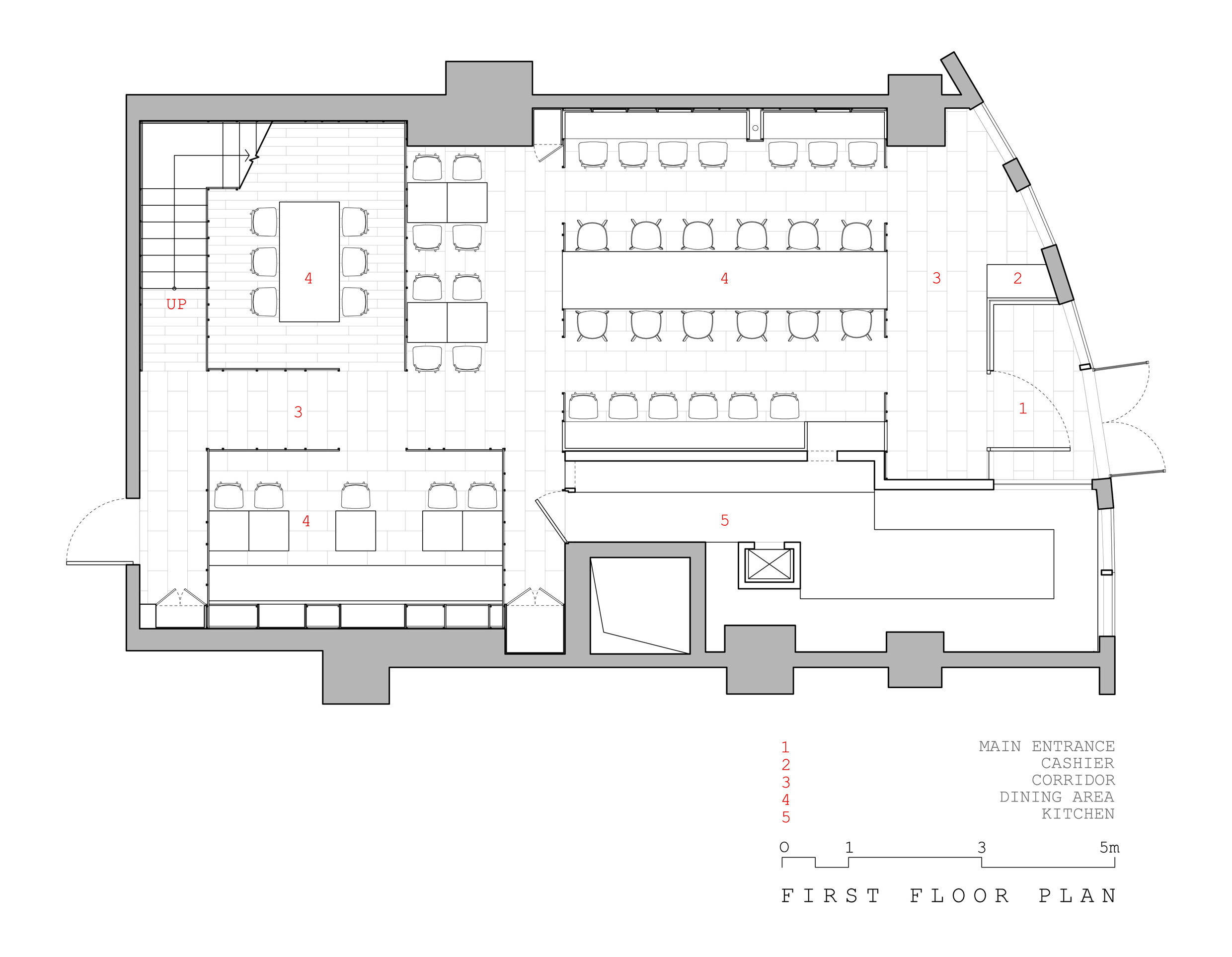 Noodle Diner Sanlitun SOHO by Lukstudio Architizer