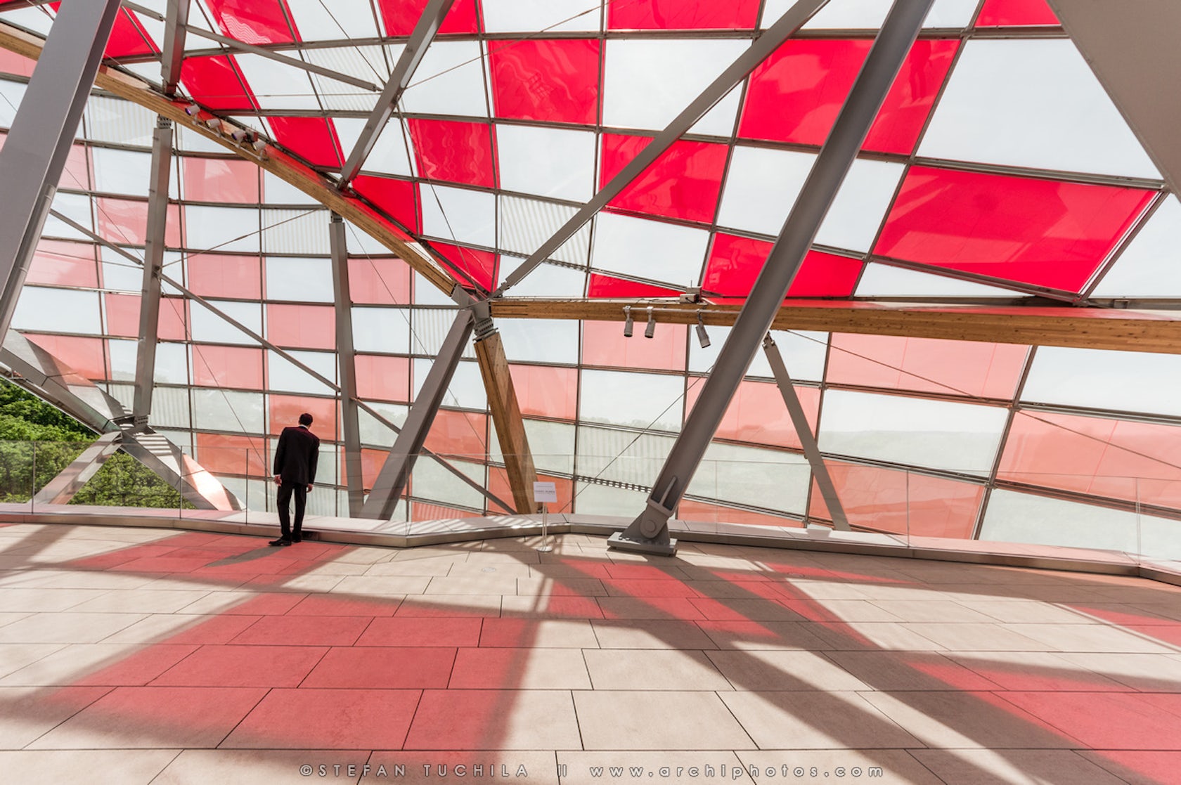 Daniel Buren Artist  Fondation Louis Vuitton Frank Gehry
