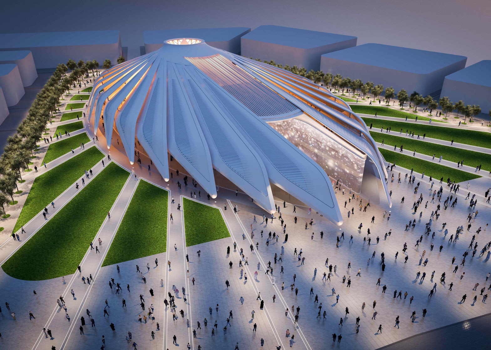 Santiago Calatrava’s Majestic “Falcon Pavilion” to Represent the United