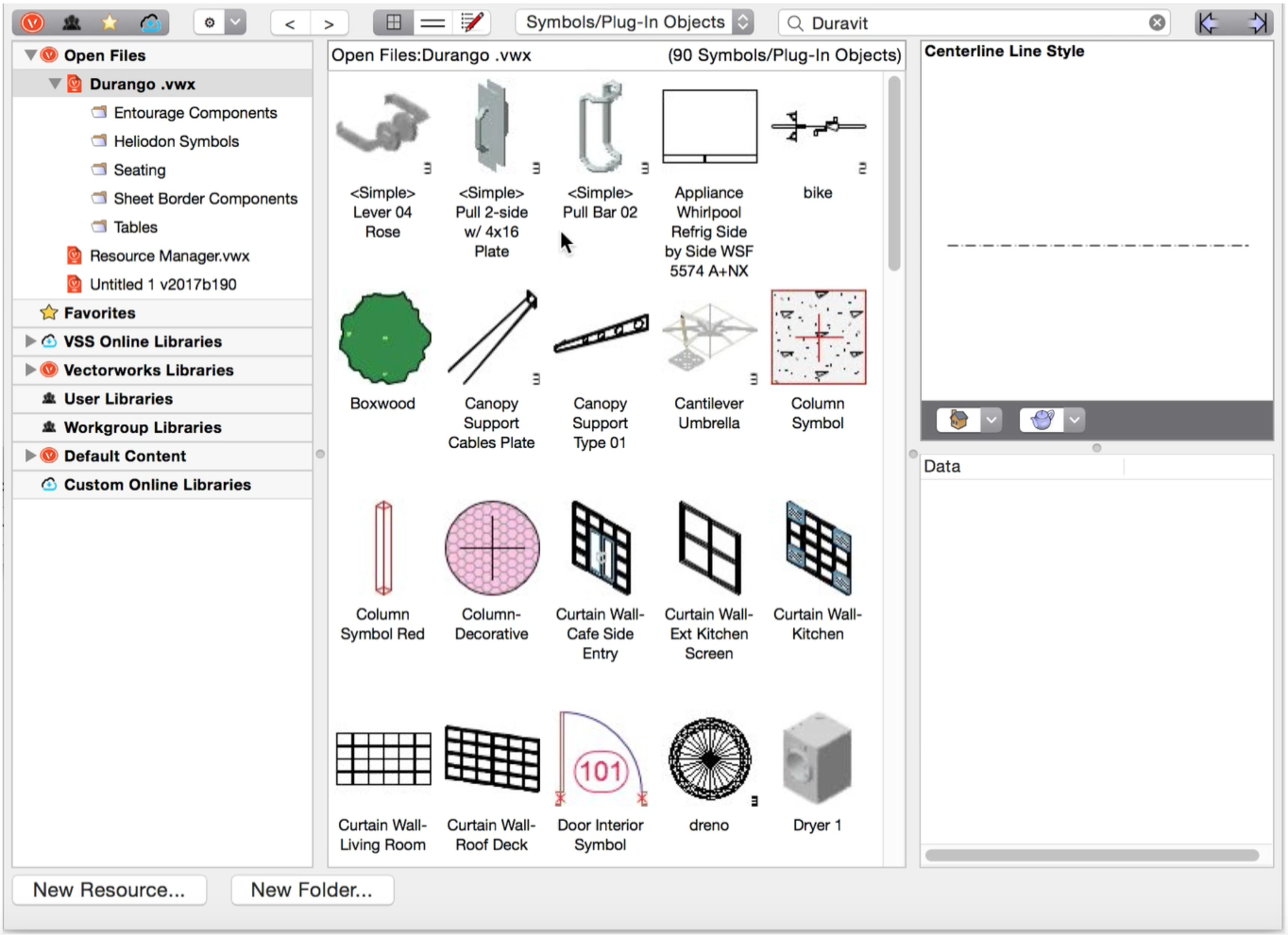 lightwrite vectorworks data exchange issues