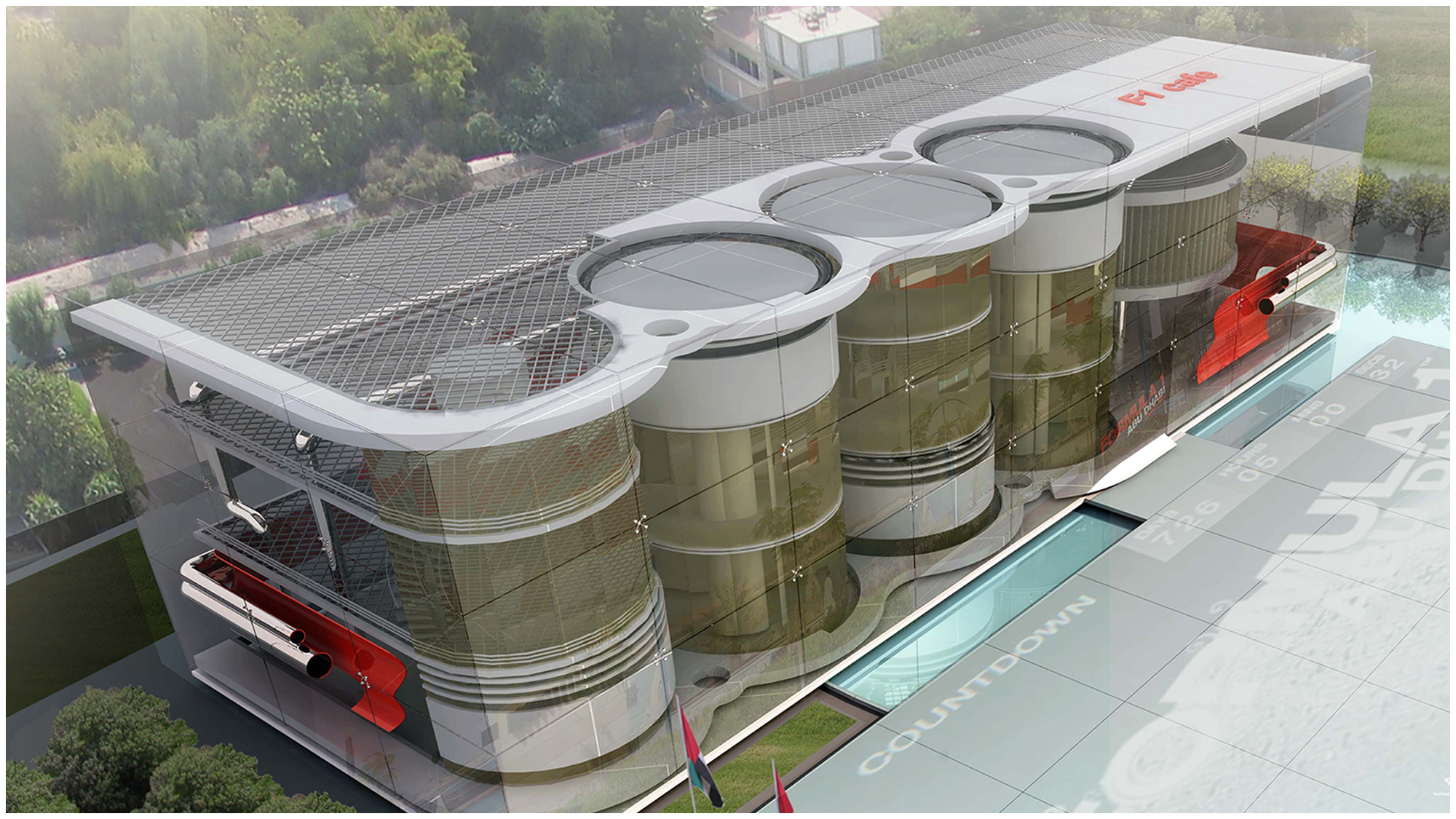 F1 Cafe and Promotion Centre Architizer