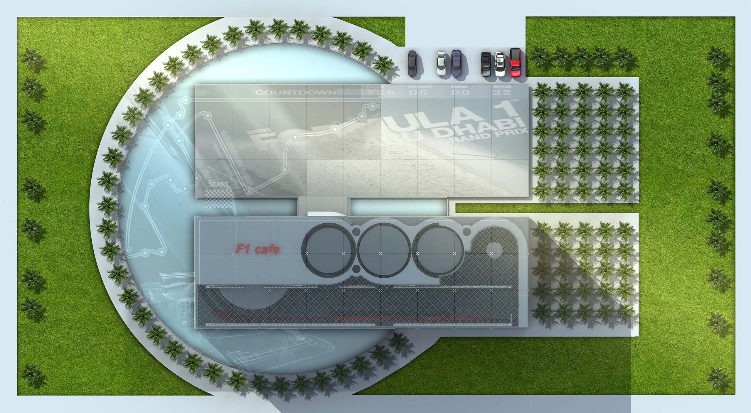 F1 Cafe and Promotion Centre Architizer