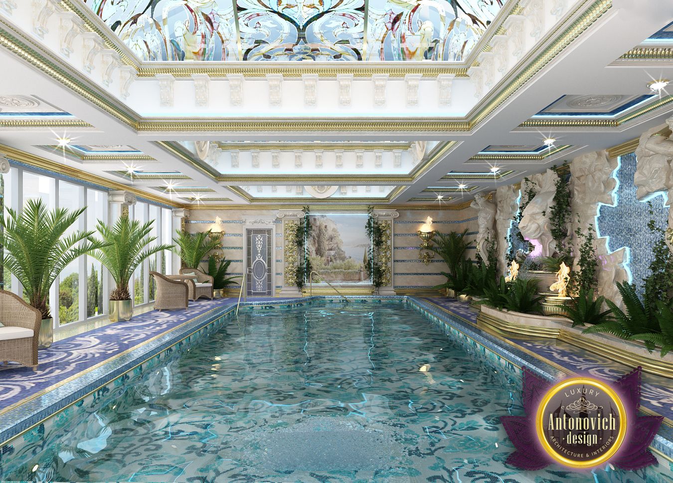 Planning and design of swimming pools Luxury Antonovich Design - Architizer
