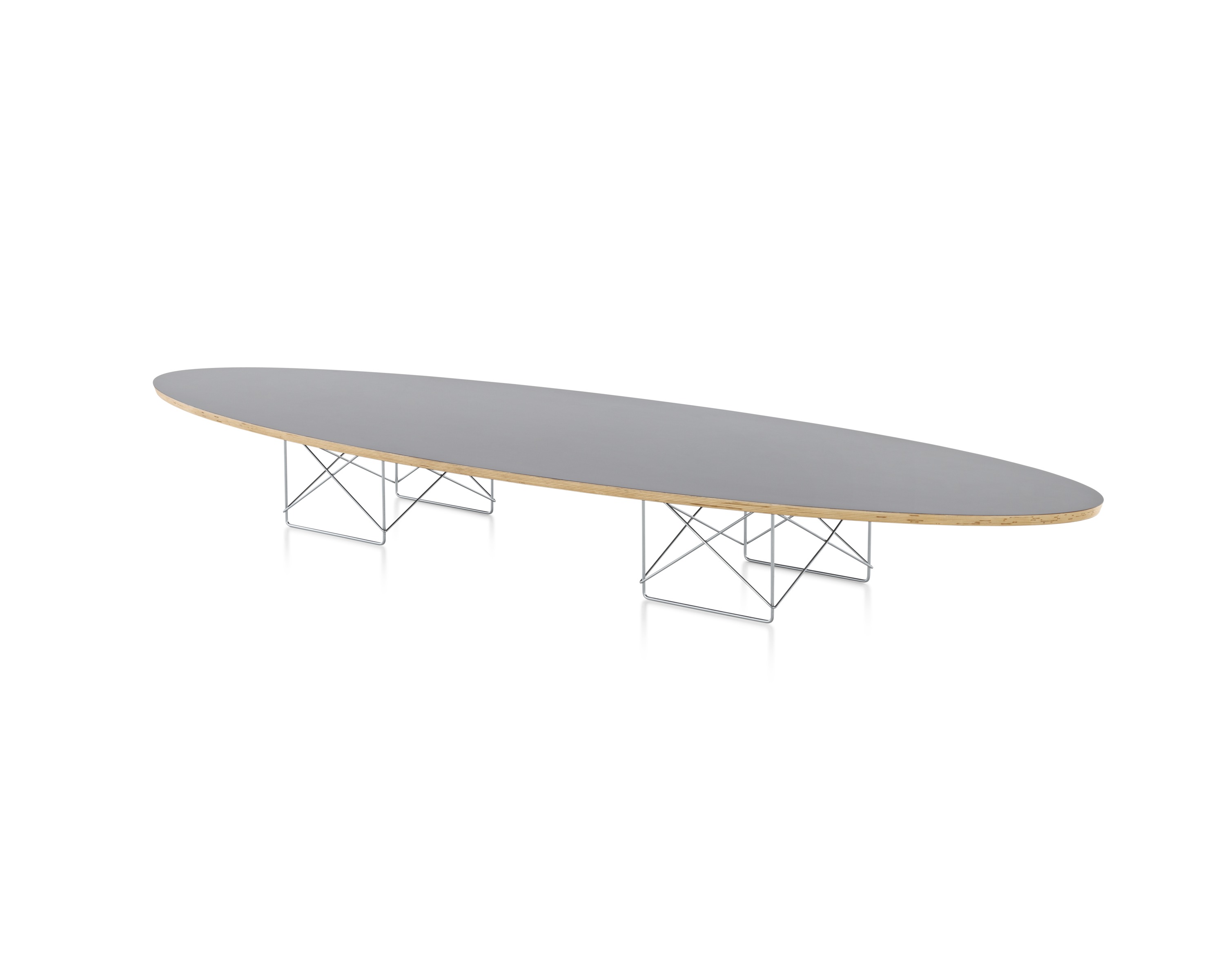 Eames Wire Base Elliptical Table