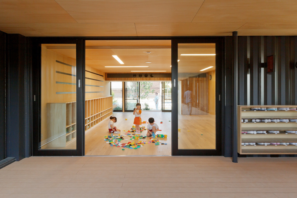 OA Kindergarten by HIBINOSEKKEI+youjinoshiro - Architizer Bildidee 