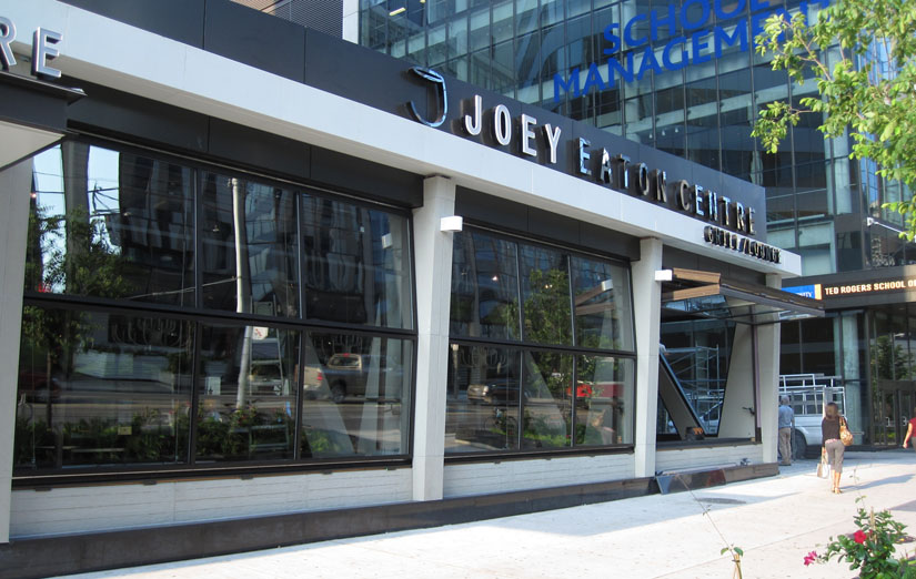 Toronto Eaton Centre Joey Restaurant by Zeidler Architecture Architizer